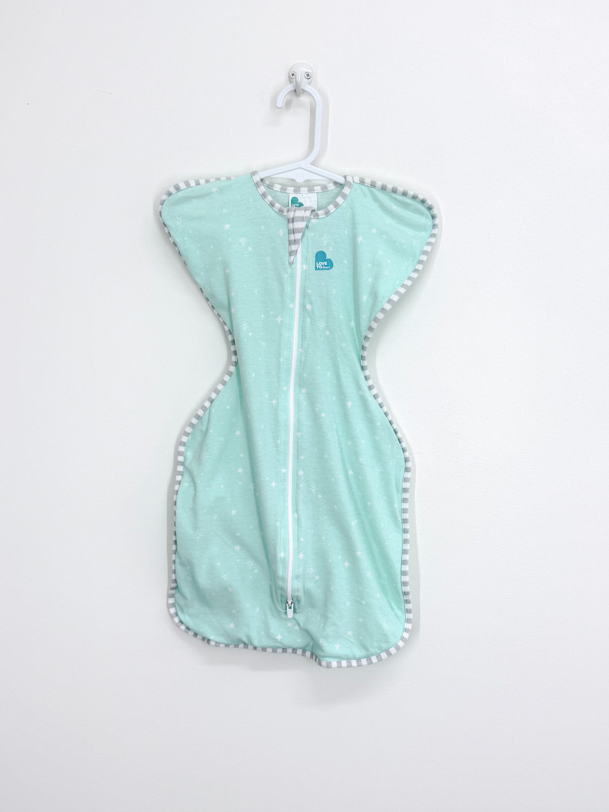 Love To Dream swaddle lite 0.2 tog - mint stars (sml)