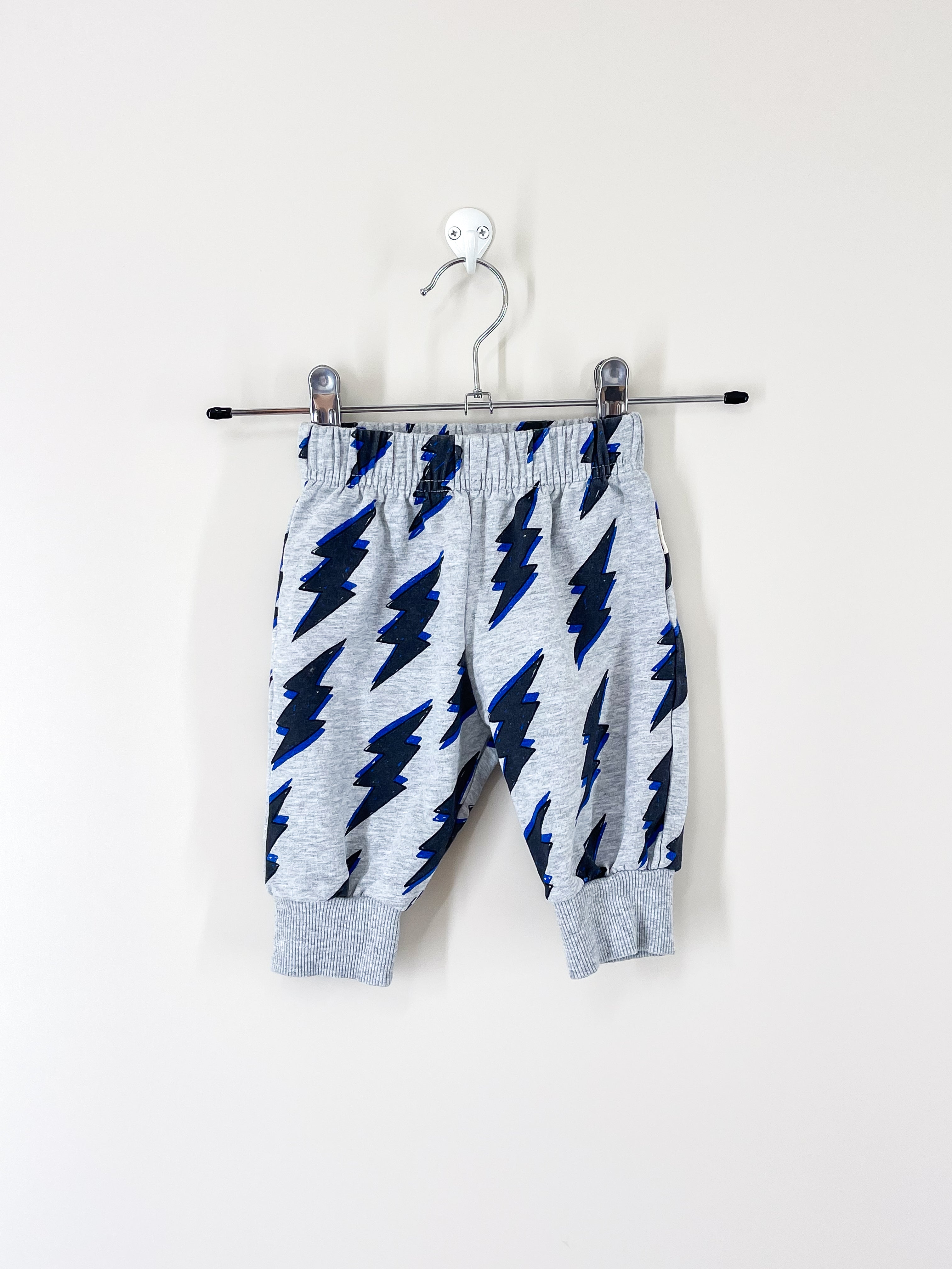 Bonds soft thread trackies - storm stripe (0-3m)