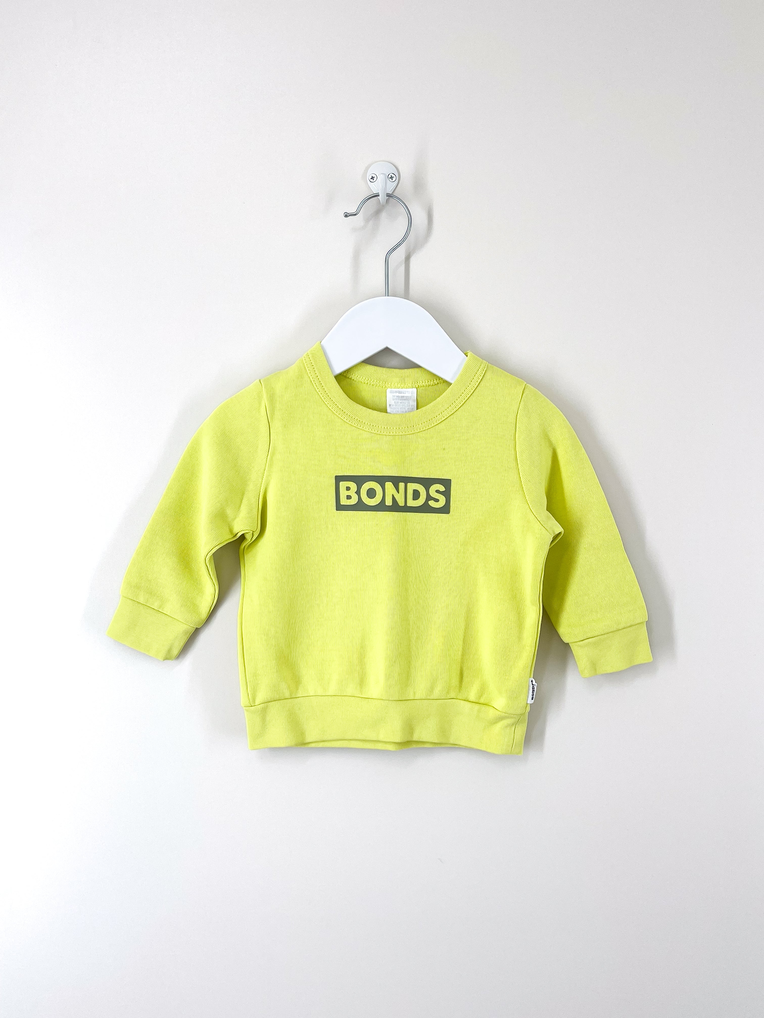 Bonds tech sweat pullover (3-6m)