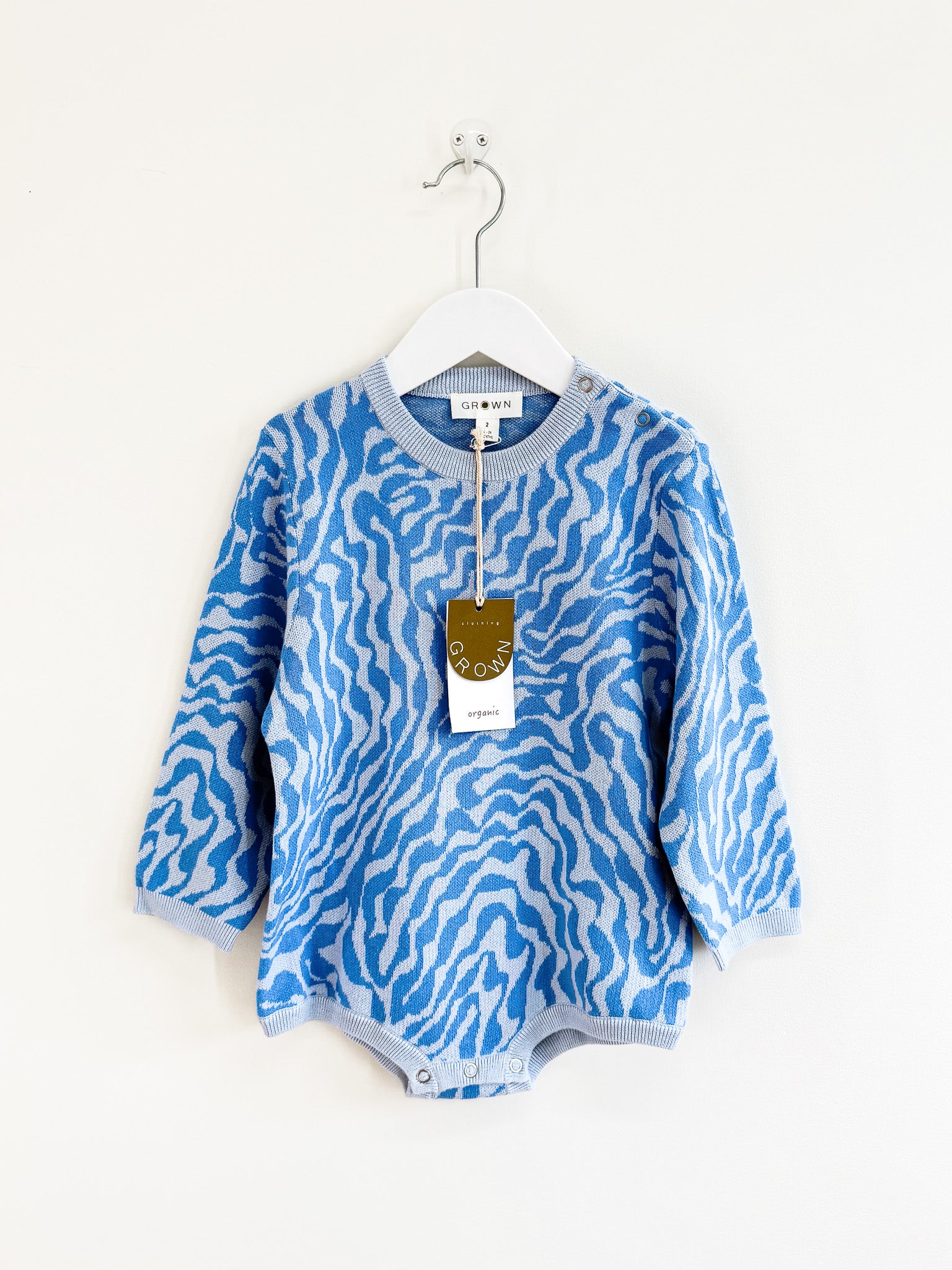 BNWT Grown knit scallop romper (18-24m)