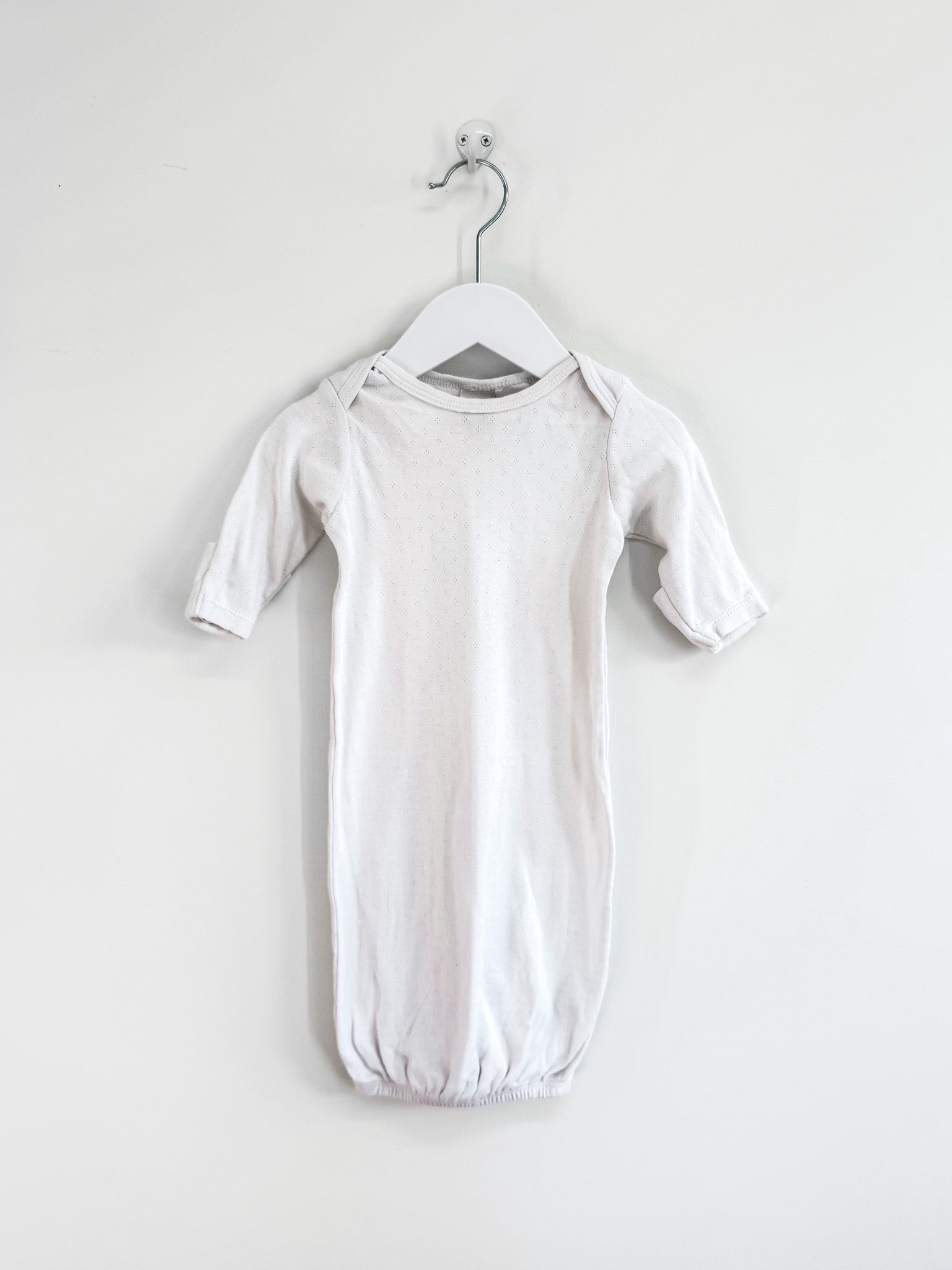 Little Bundle pointelle gown (0-3m)