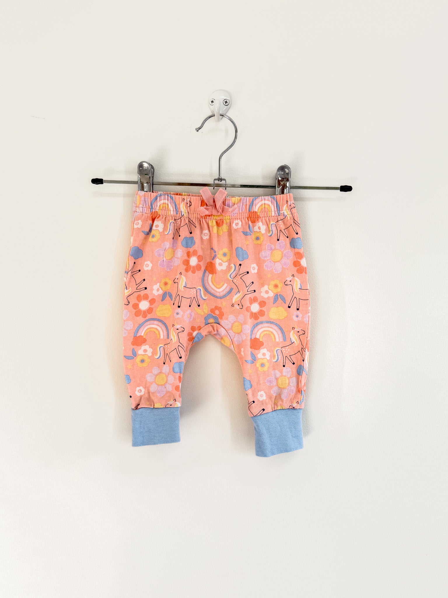 Teeny Weeny unicorn leggings (newborn)