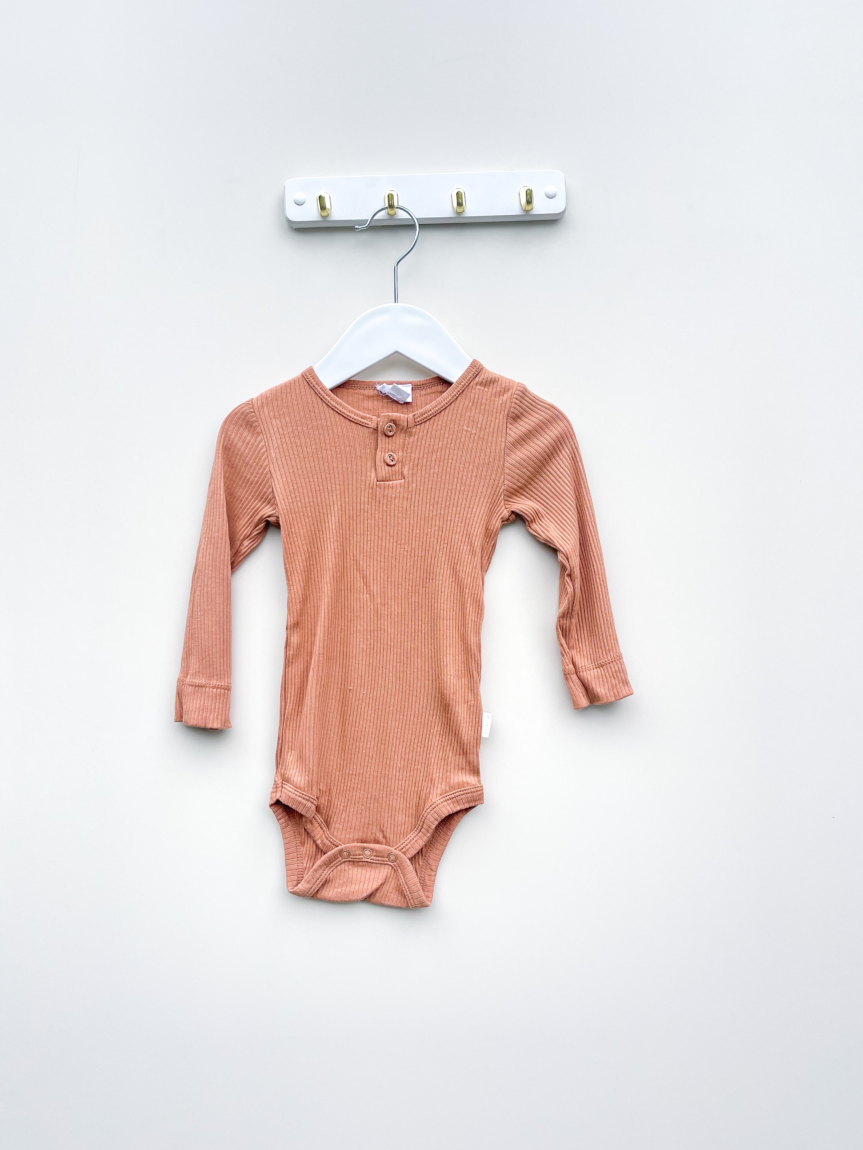Jamie Kay organic ribbed bodysuit (2y)
