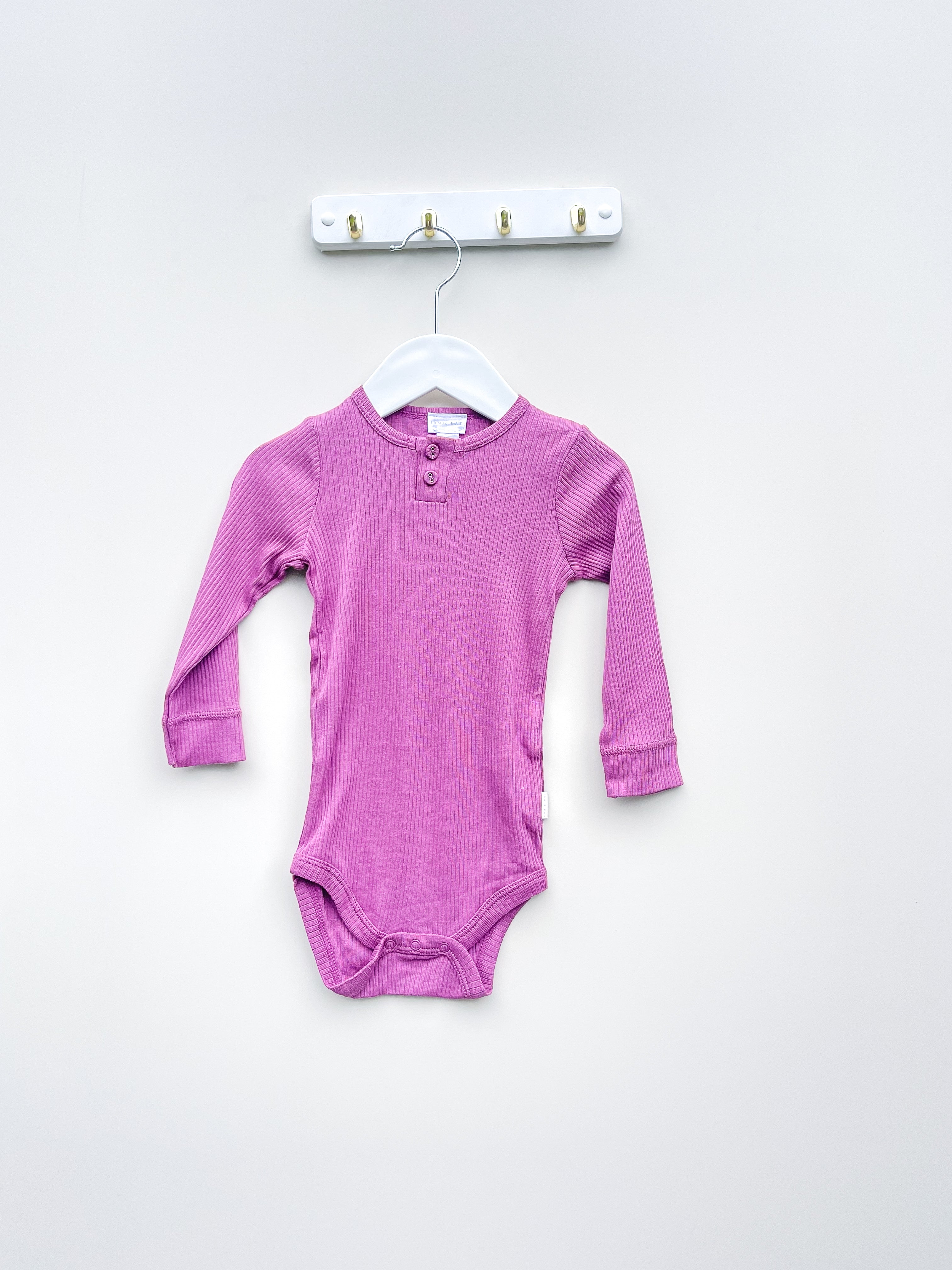 Jamie Kay organic ribbed bodysuit (2y)
