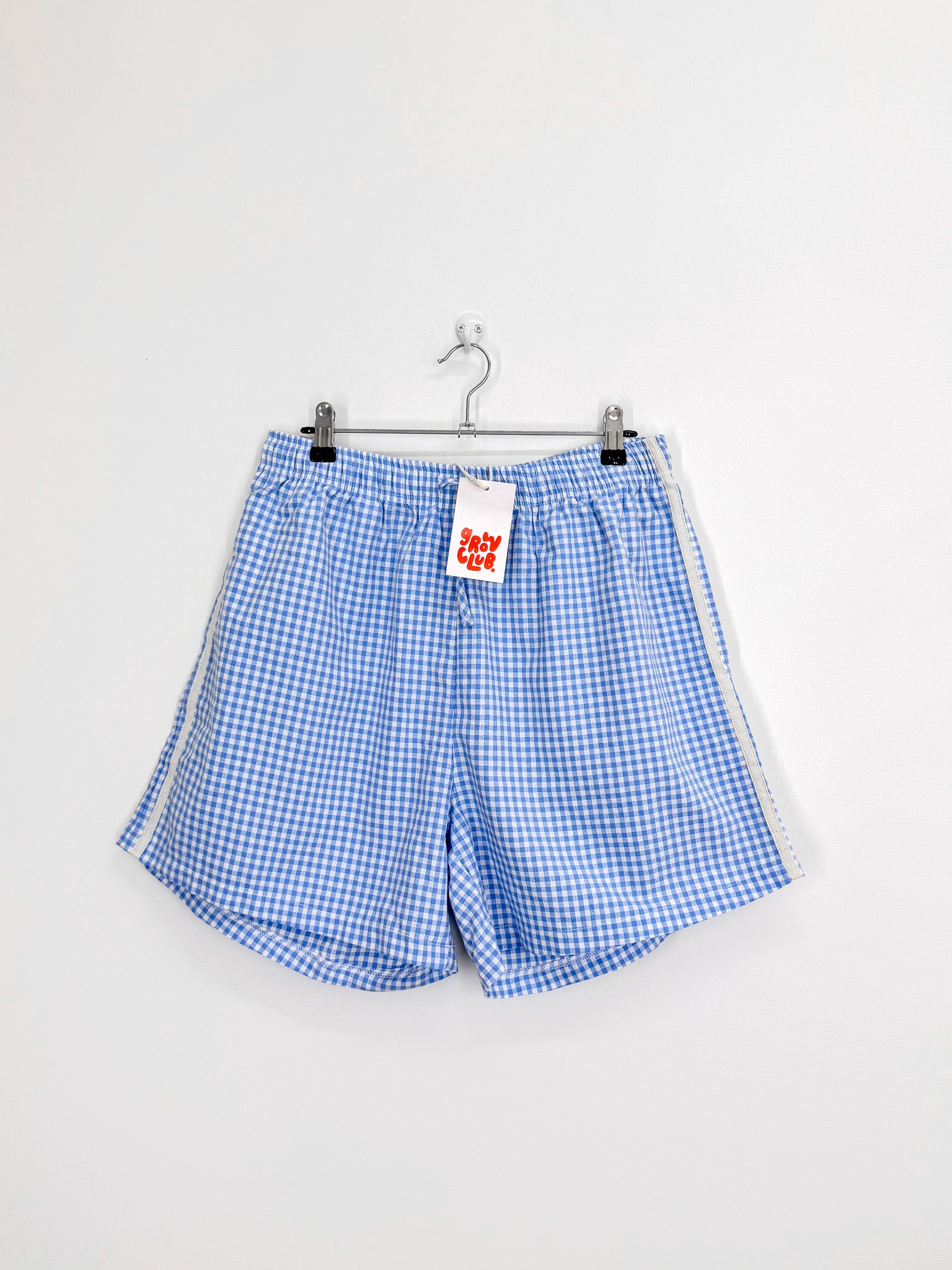 BNWT The Grow Club gingham shorts (14)