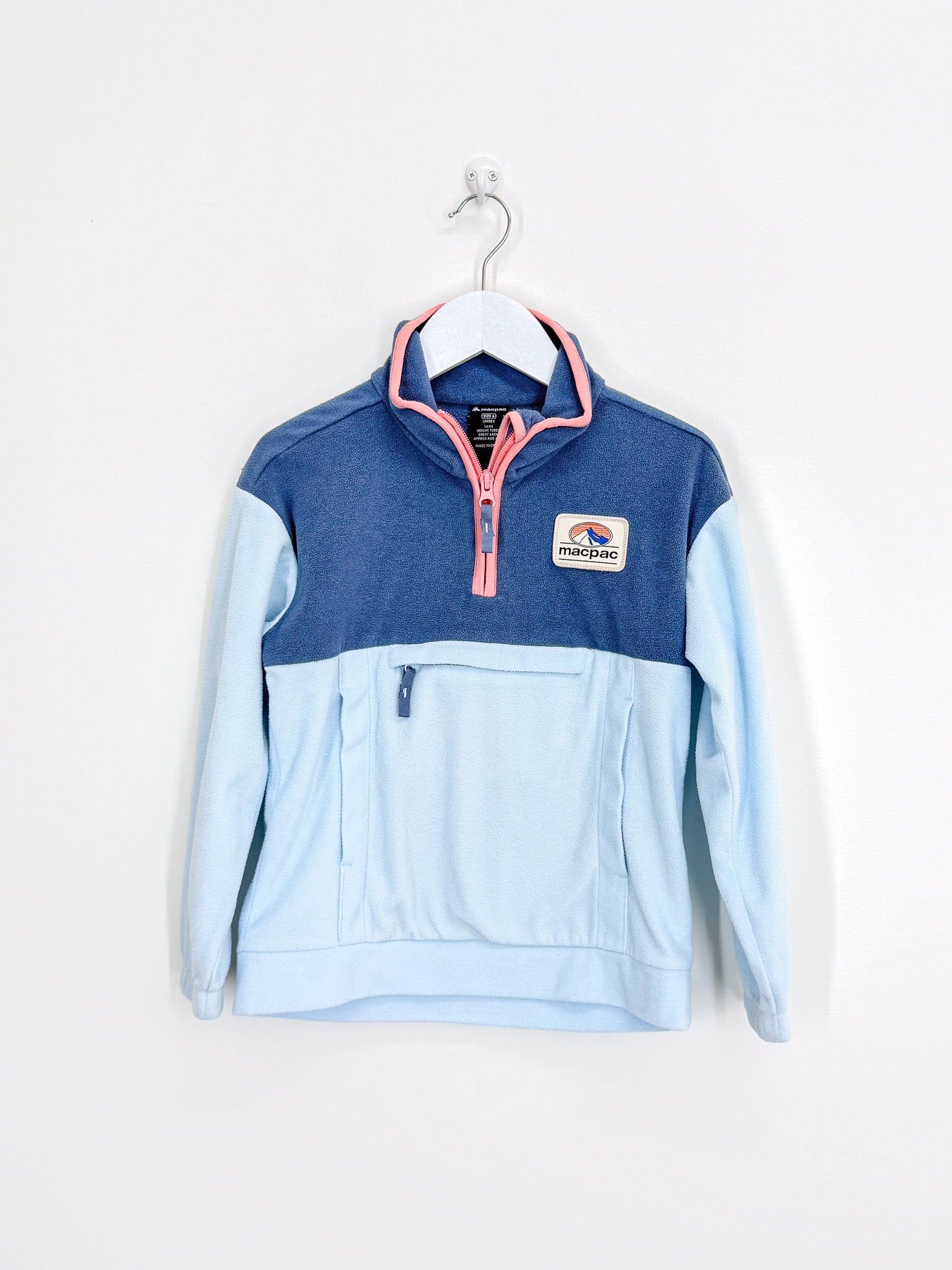 Macpac heritage fleece pullover (6y)