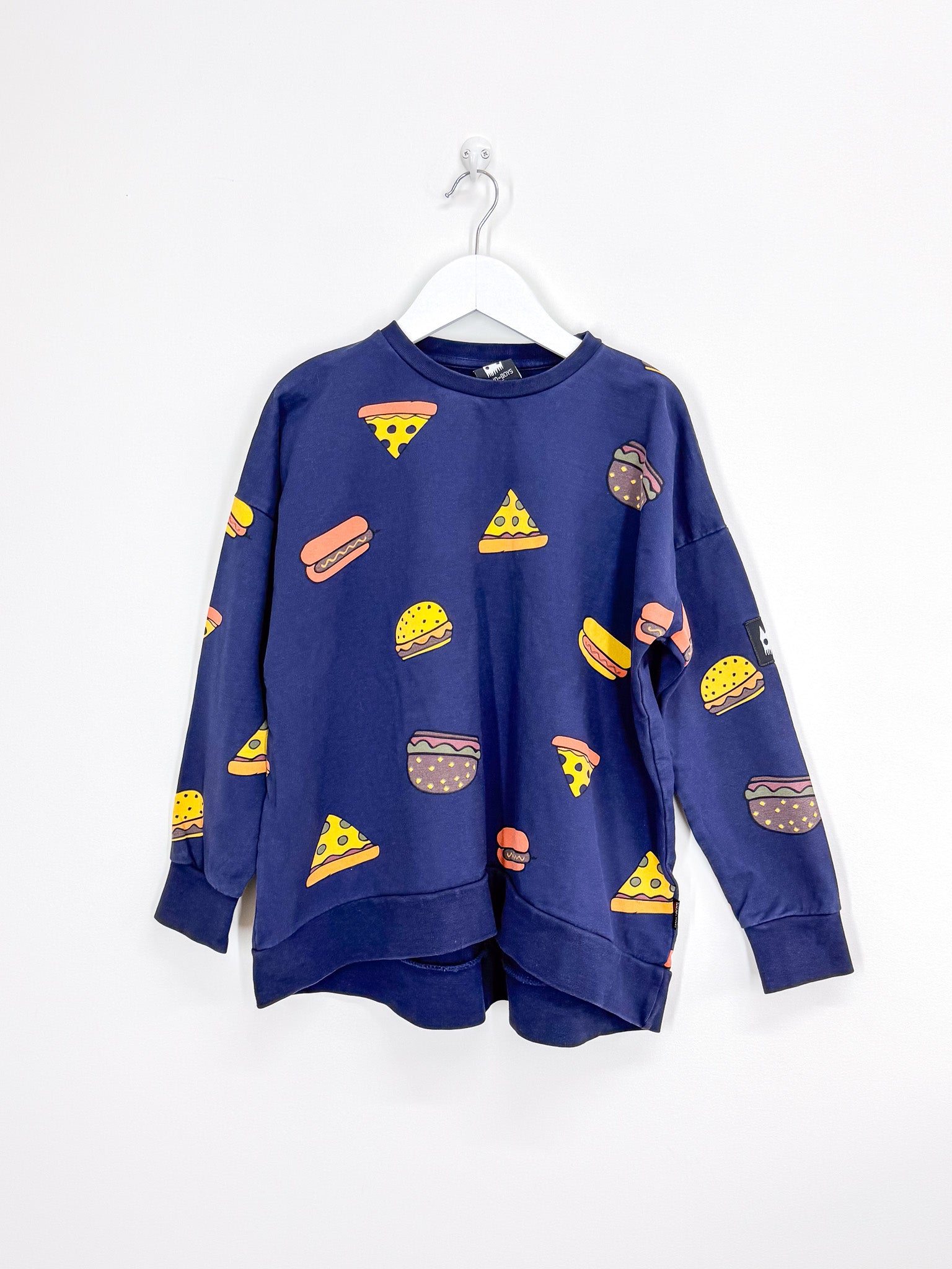 Band of Boys fast food oversized crew sweatshrit (8y)