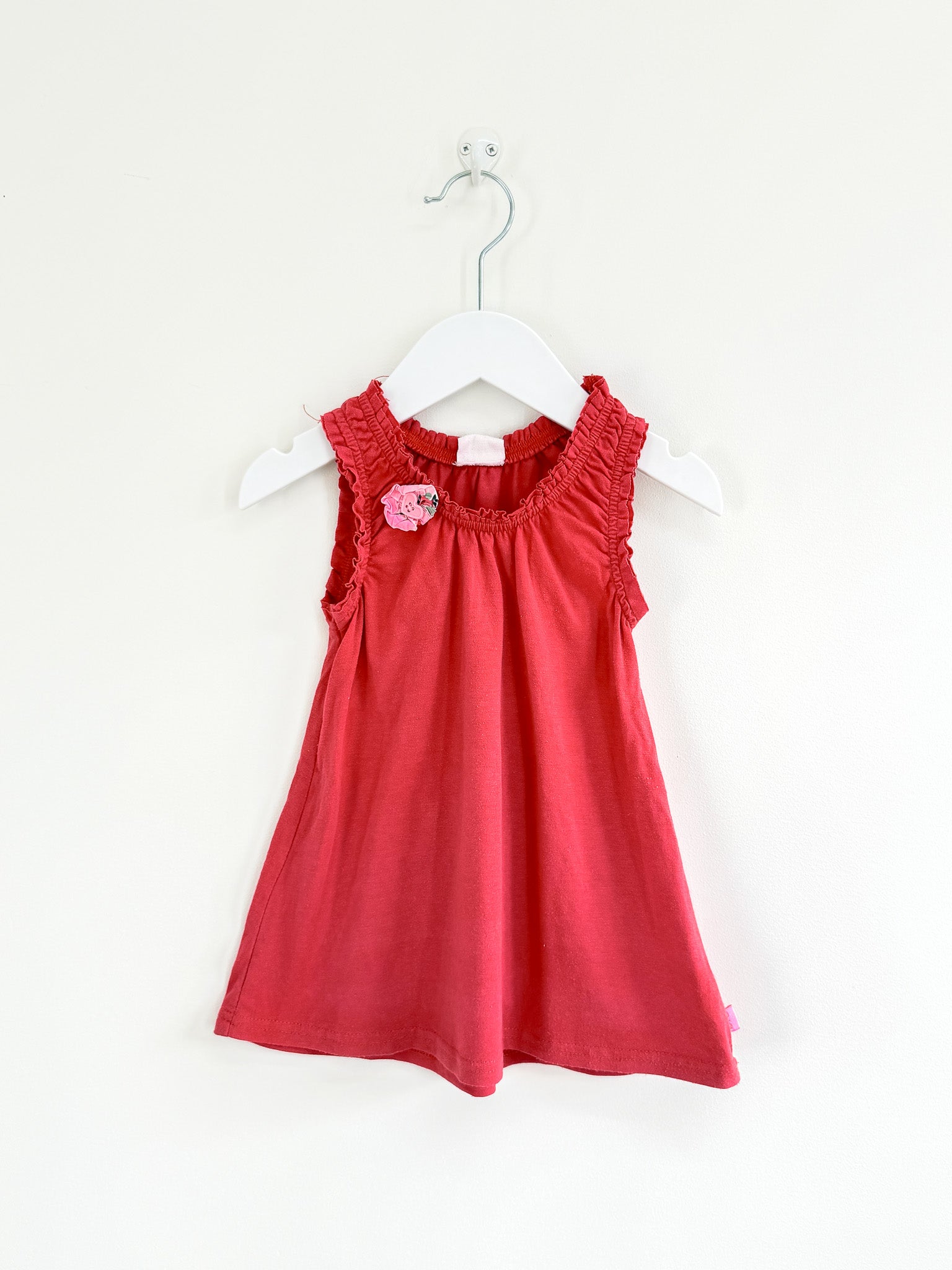 Milky cotton dress (1y)