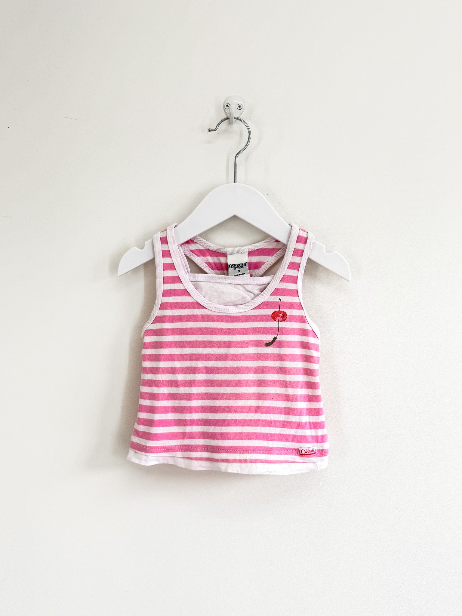 OshKosh striped tank top (1y)