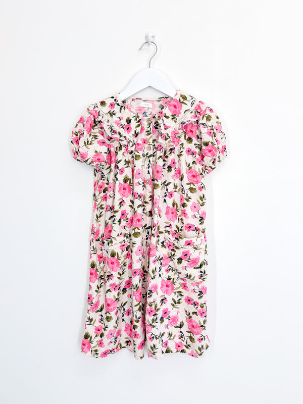 Next vintage style floral dress (7-8y)