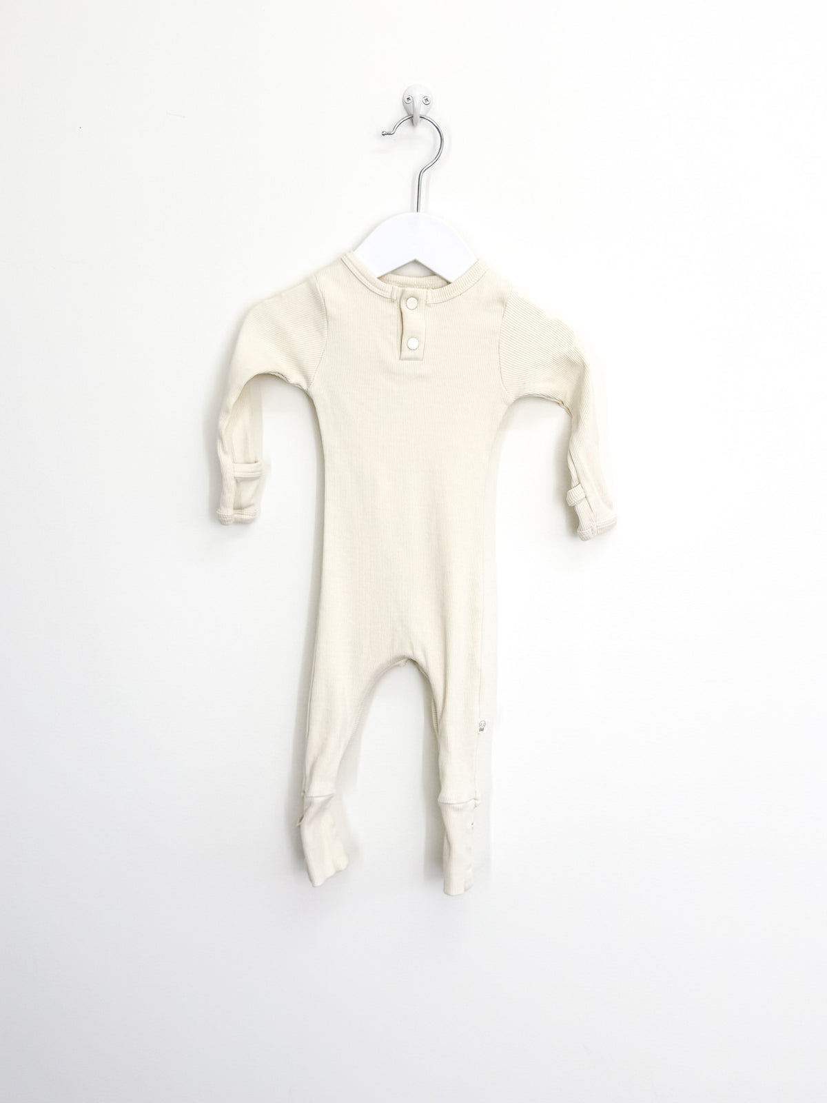Snuggle Hunny organic rib growsuit (0-3m)