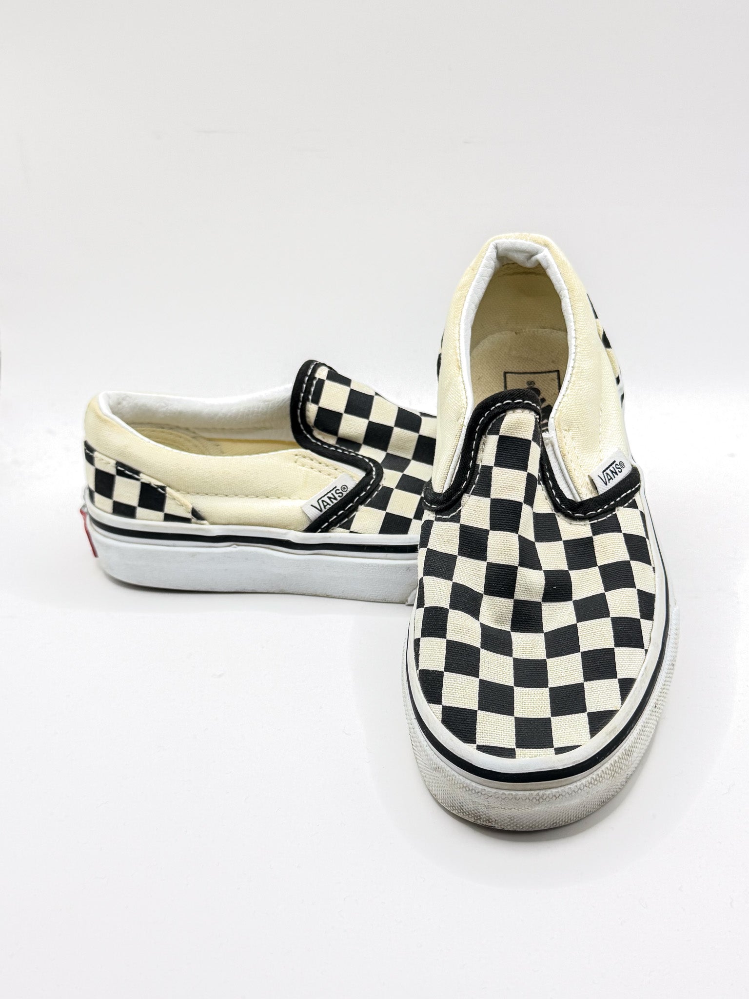 Vans checkerboard slip-on sneakers (30.5EU)