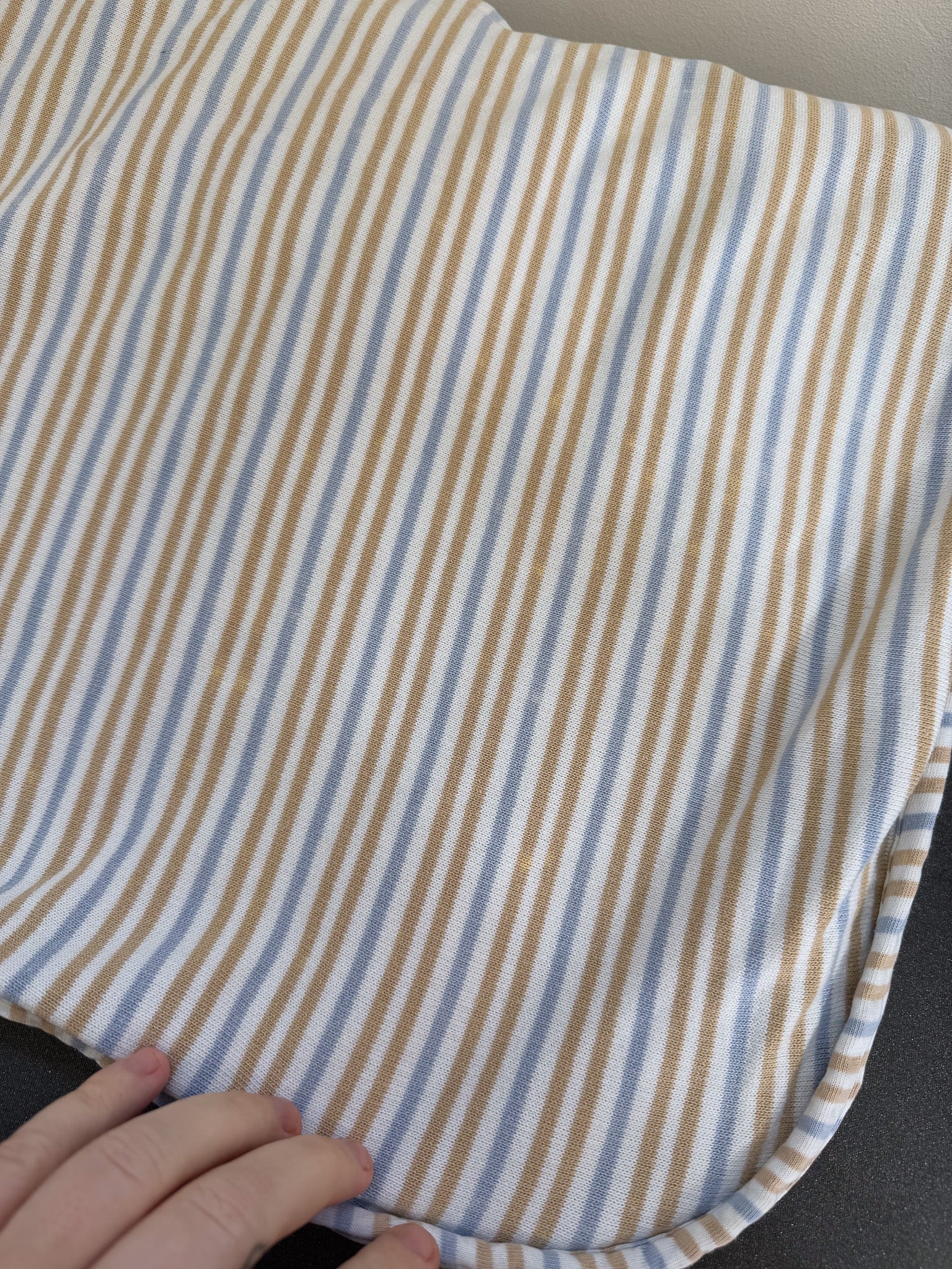 Merino Kids merino cotton go go bag - stripe 1.8 tog (3-24m)