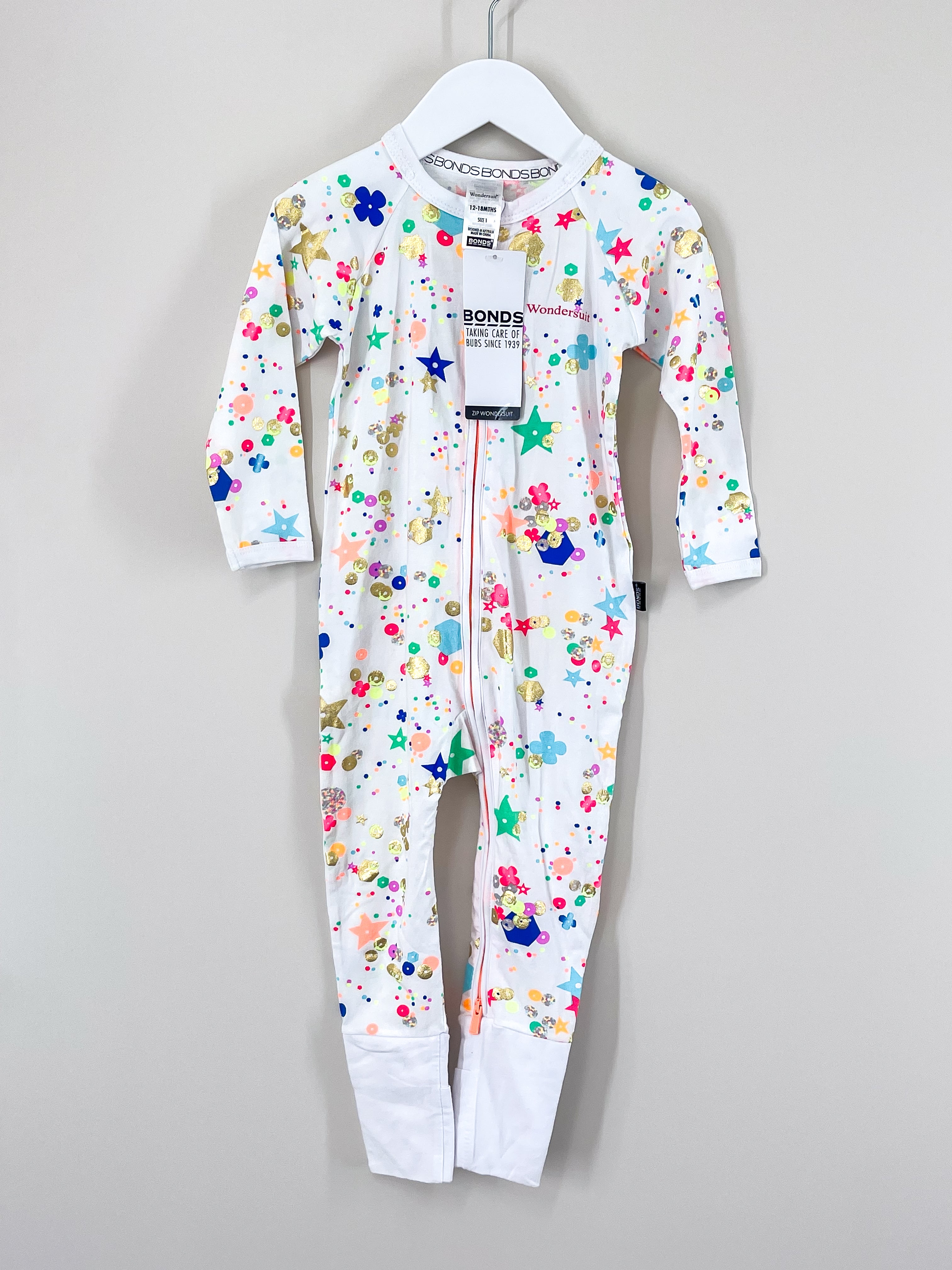 BNWT Bonds wondersuit (12-18m)