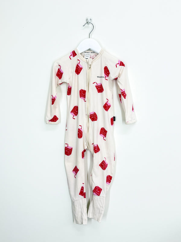 Bonds wondersuit - juice box (18-24m)