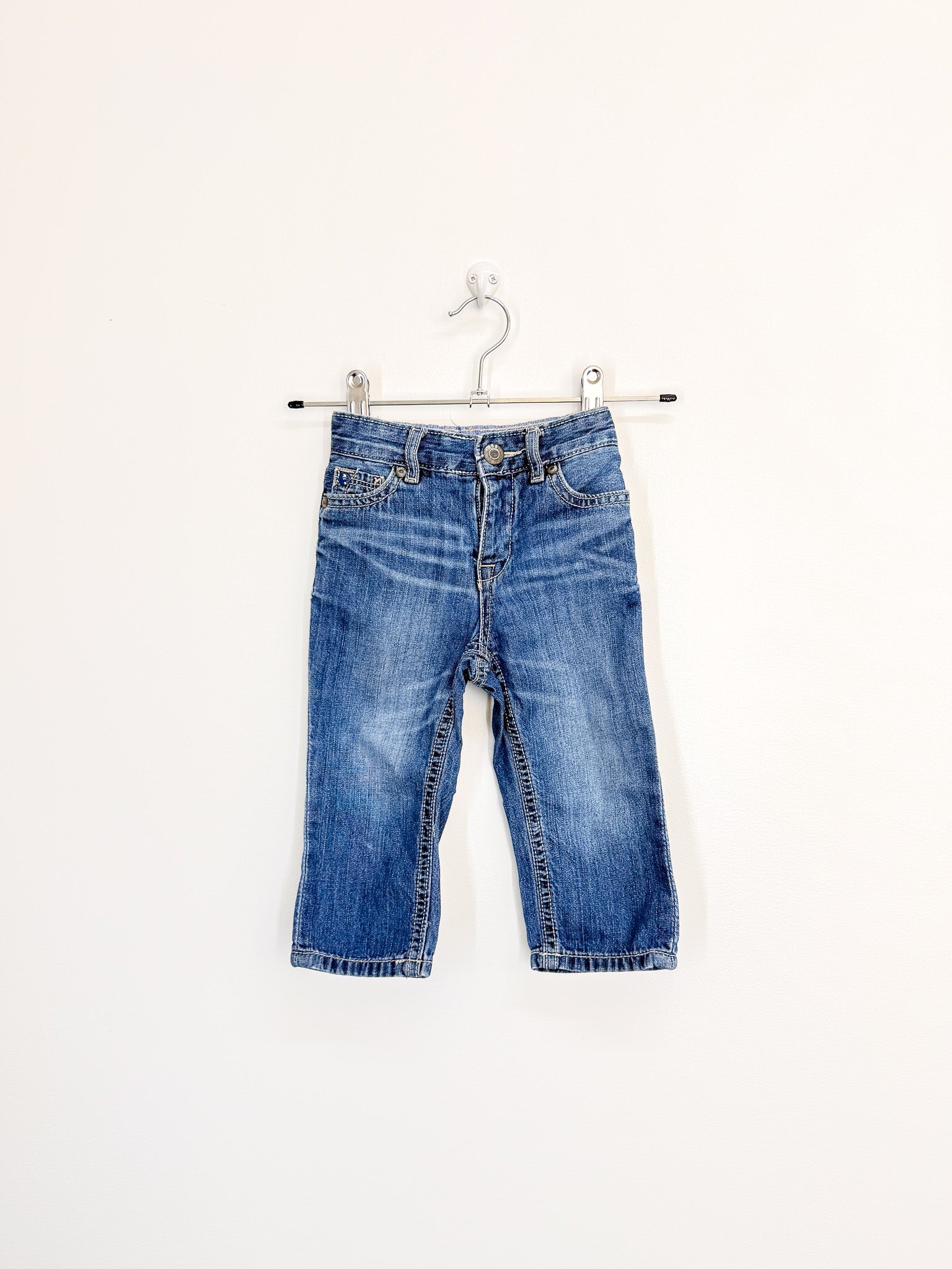 Gap pull up denim jeans (18-24m)