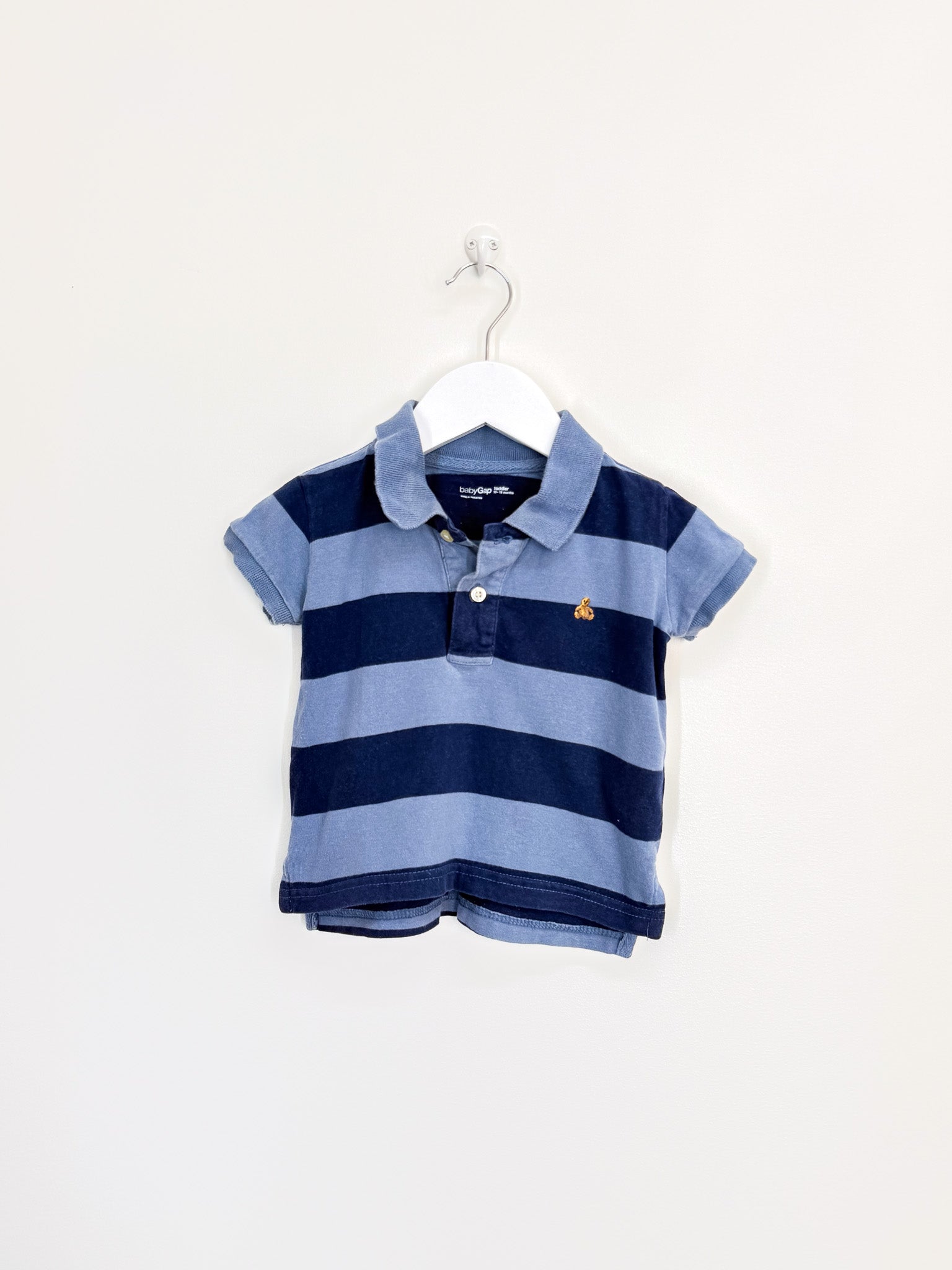 Gap striped polo shirt (12-18m)