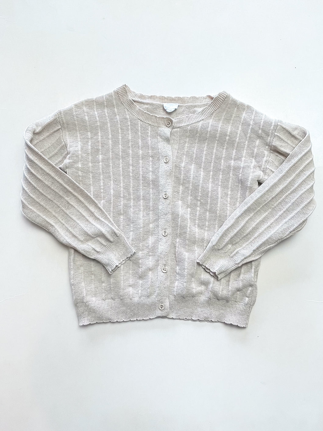 Jamie Kay emily knitted cardigan oatmeal marle (5y)