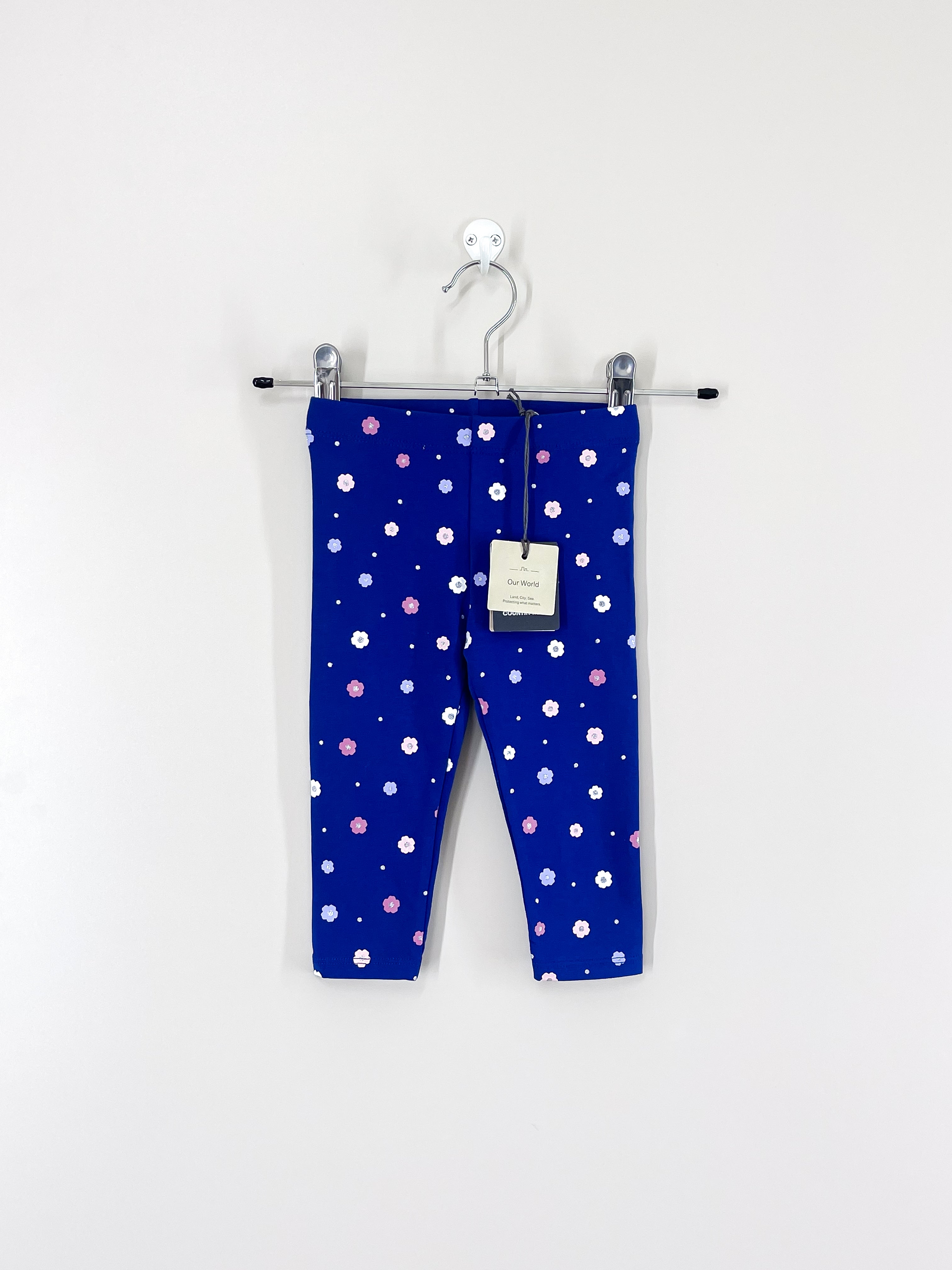 BNWT Country Road floral leggings (6-12m)