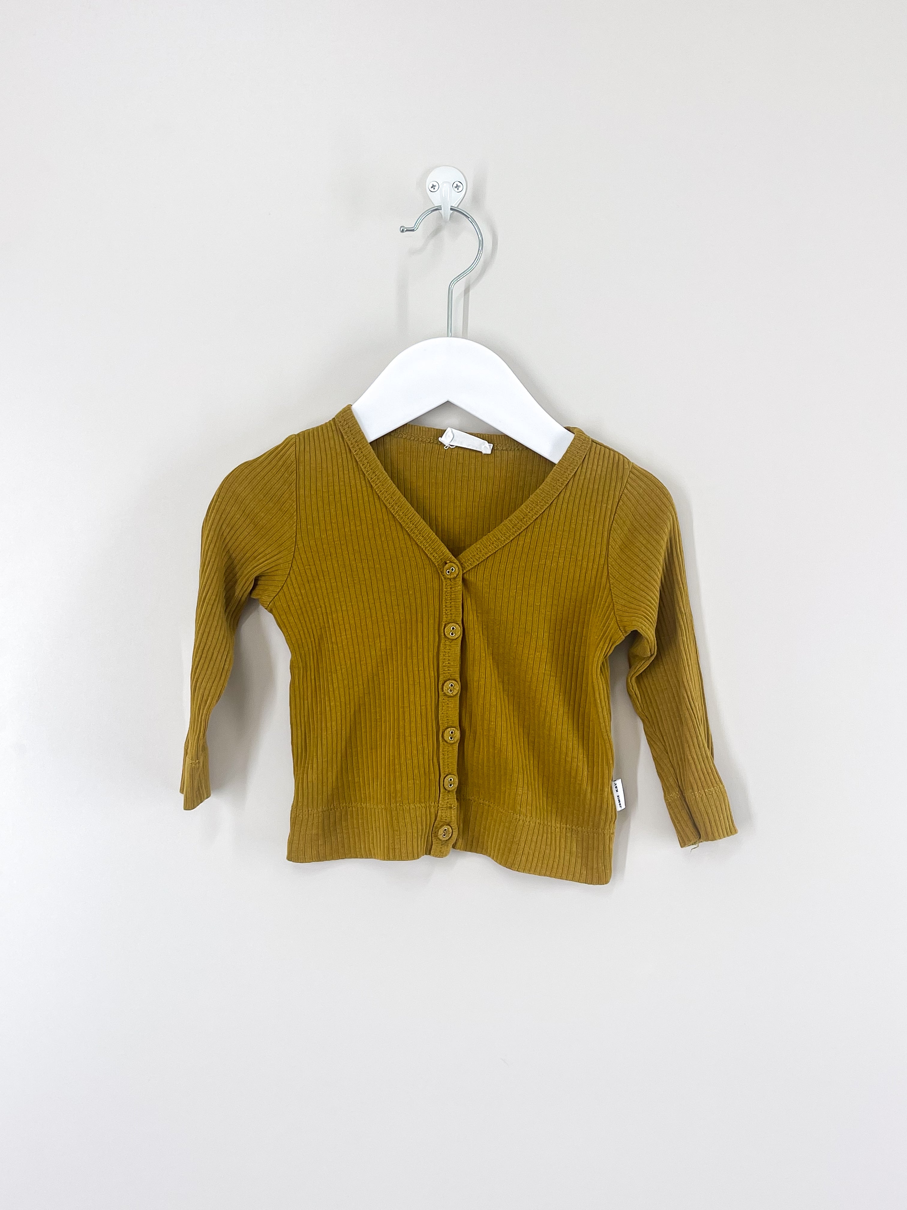 Jamie Kay essentials rib cardi (6-12m)
