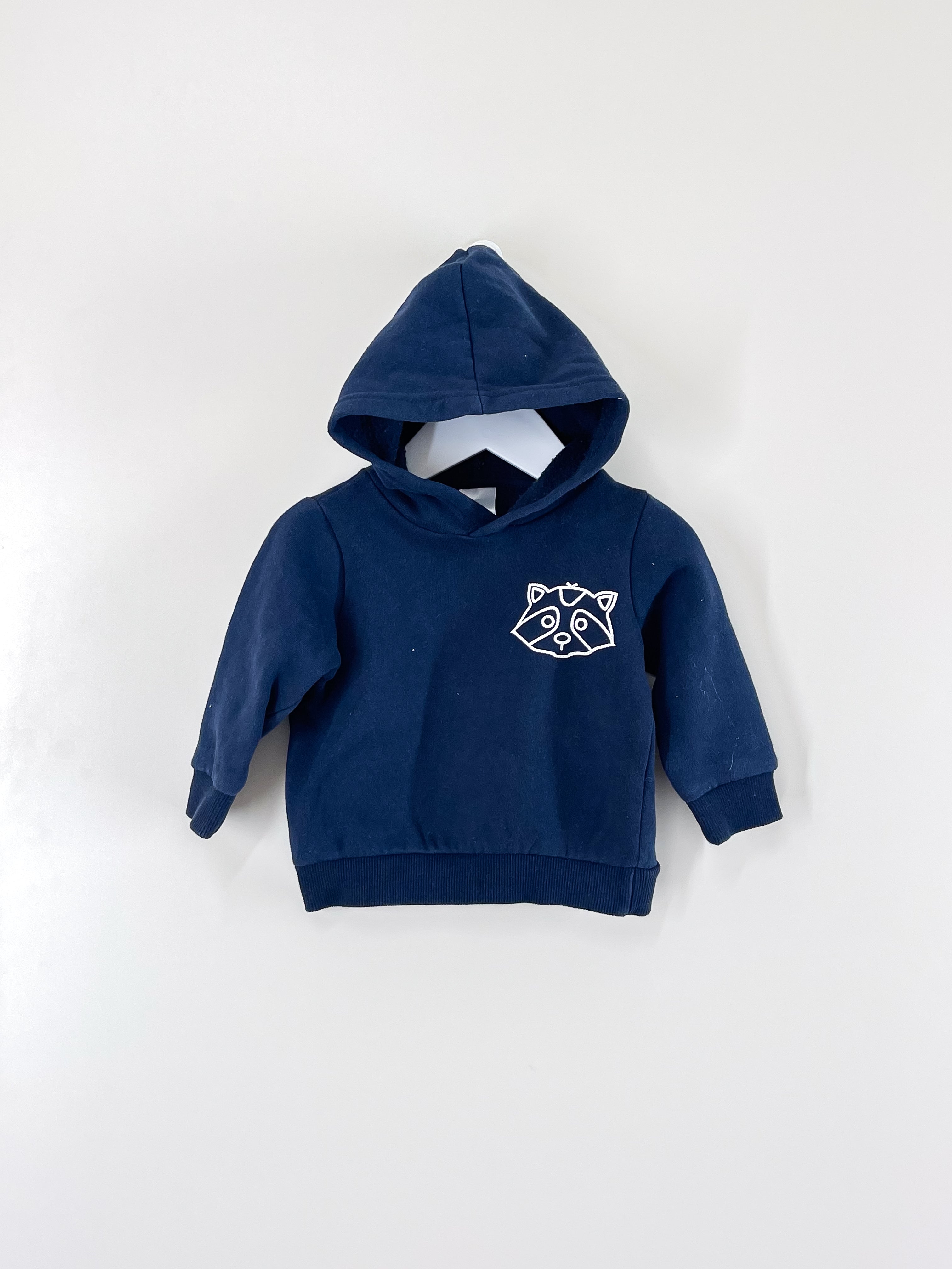 Teeny Weeny racoon hoodie (6-12m)