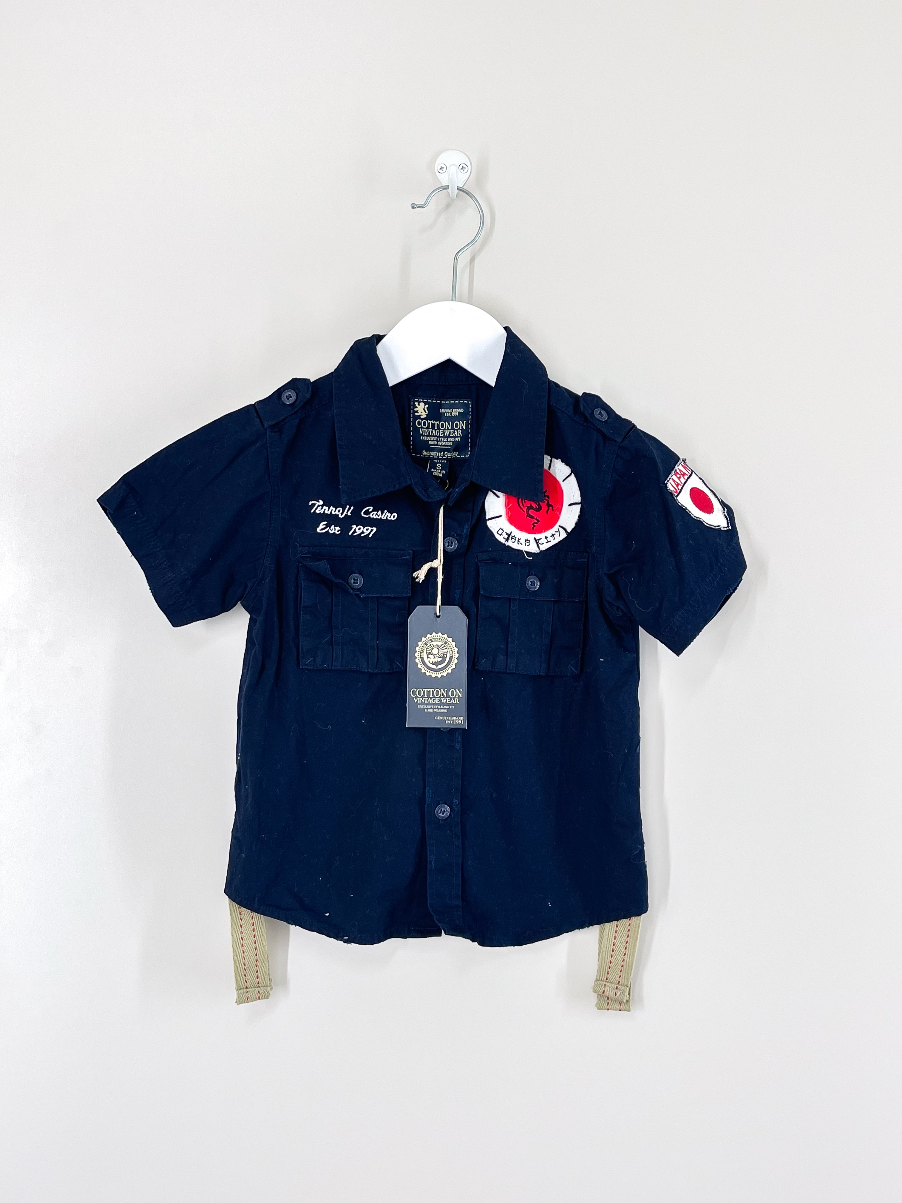 BNWT Cotton On Kids japan  vintage style shirt (2-3y)