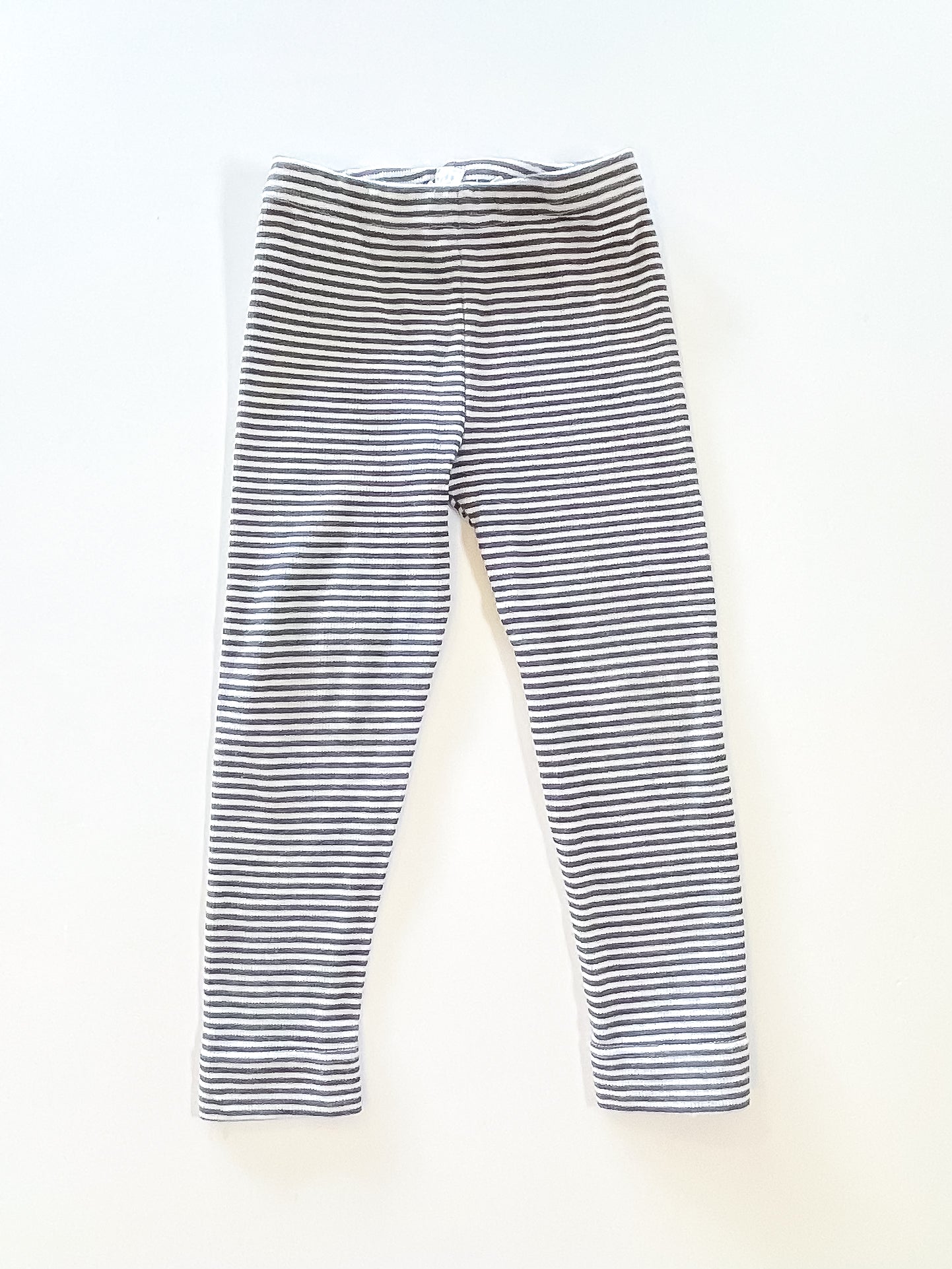 Jamie Kay organic fine rib leggings - stripe (3y)