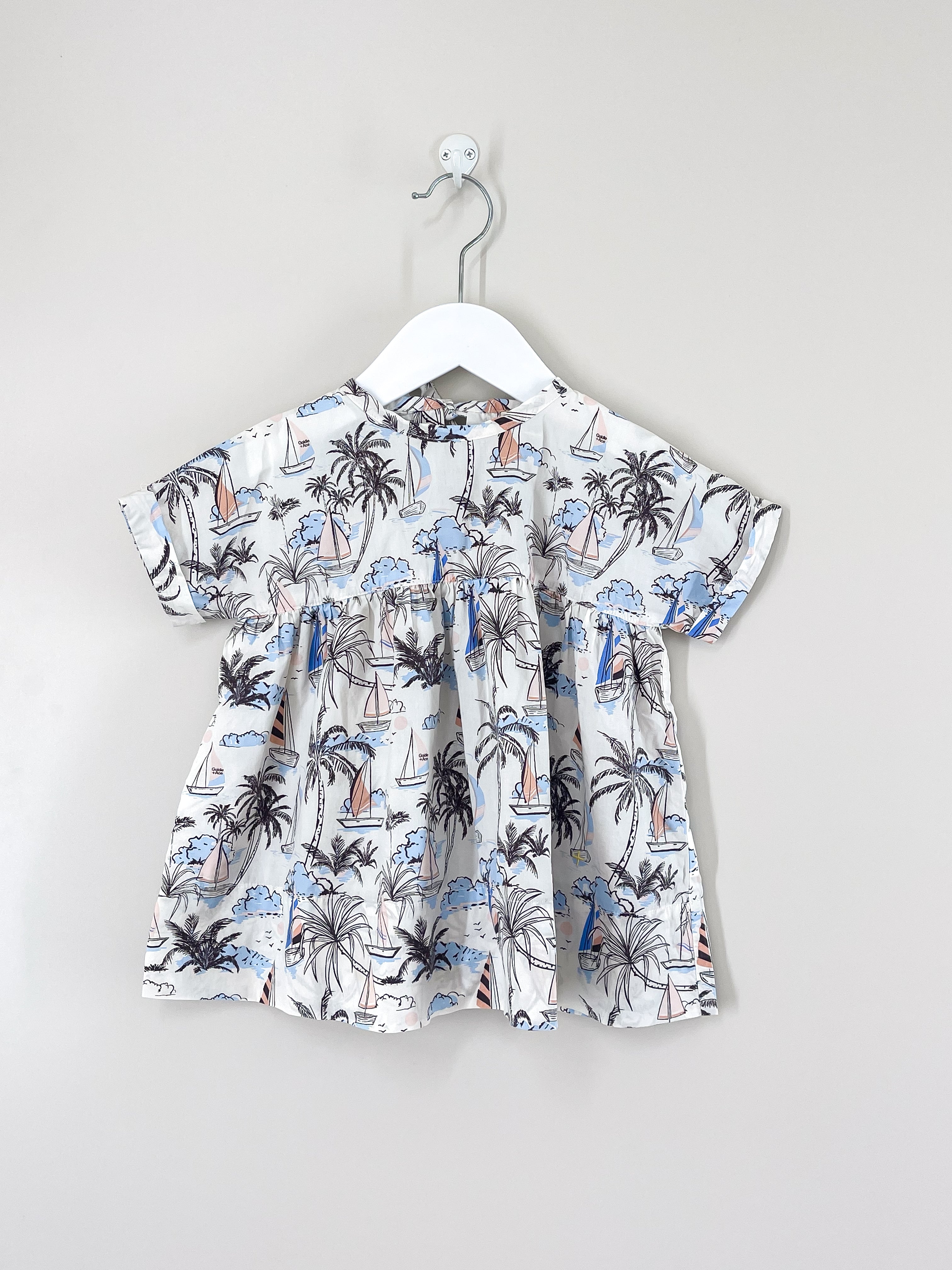 Goldie + Ace lulu tropicana dress (6-12m)