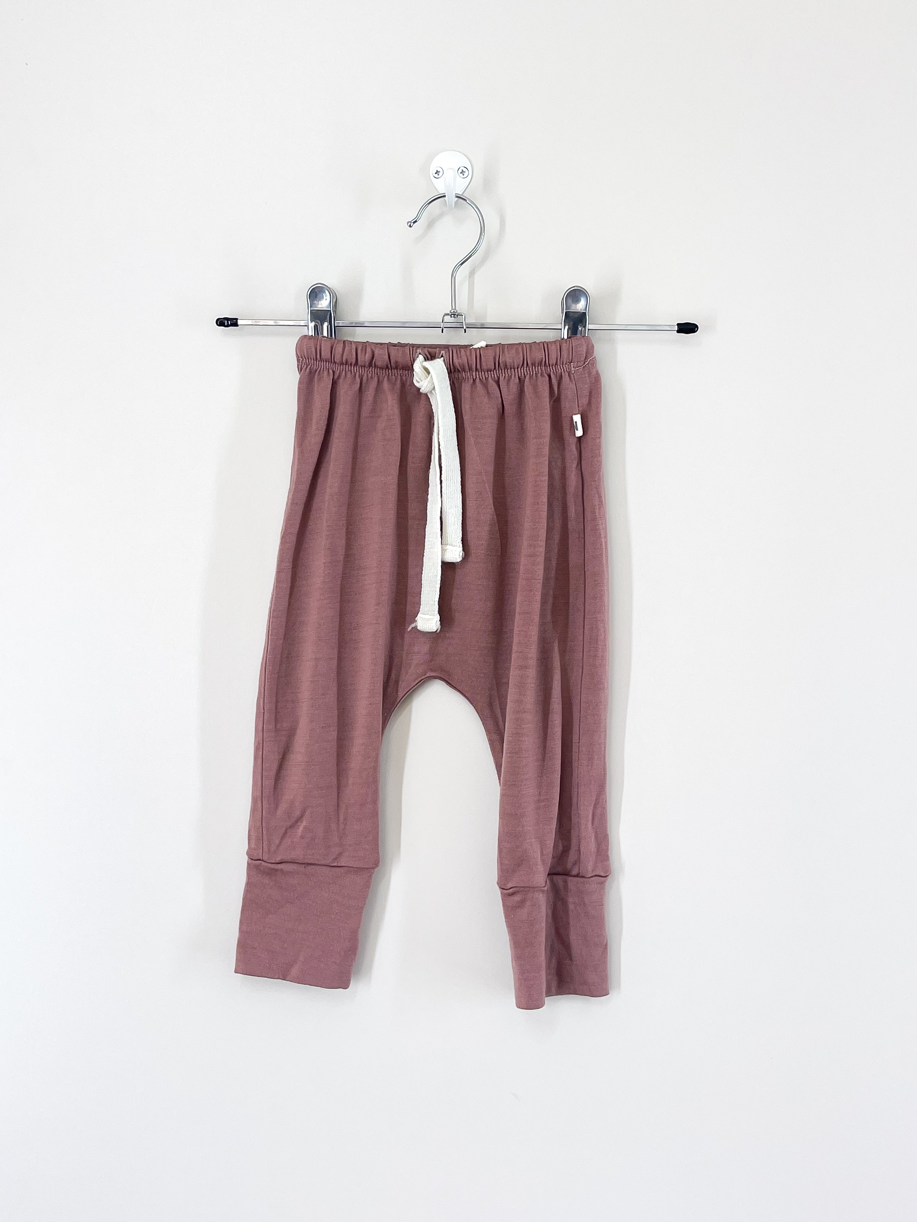 Nature Baby merino drawstring pants (3-6m)