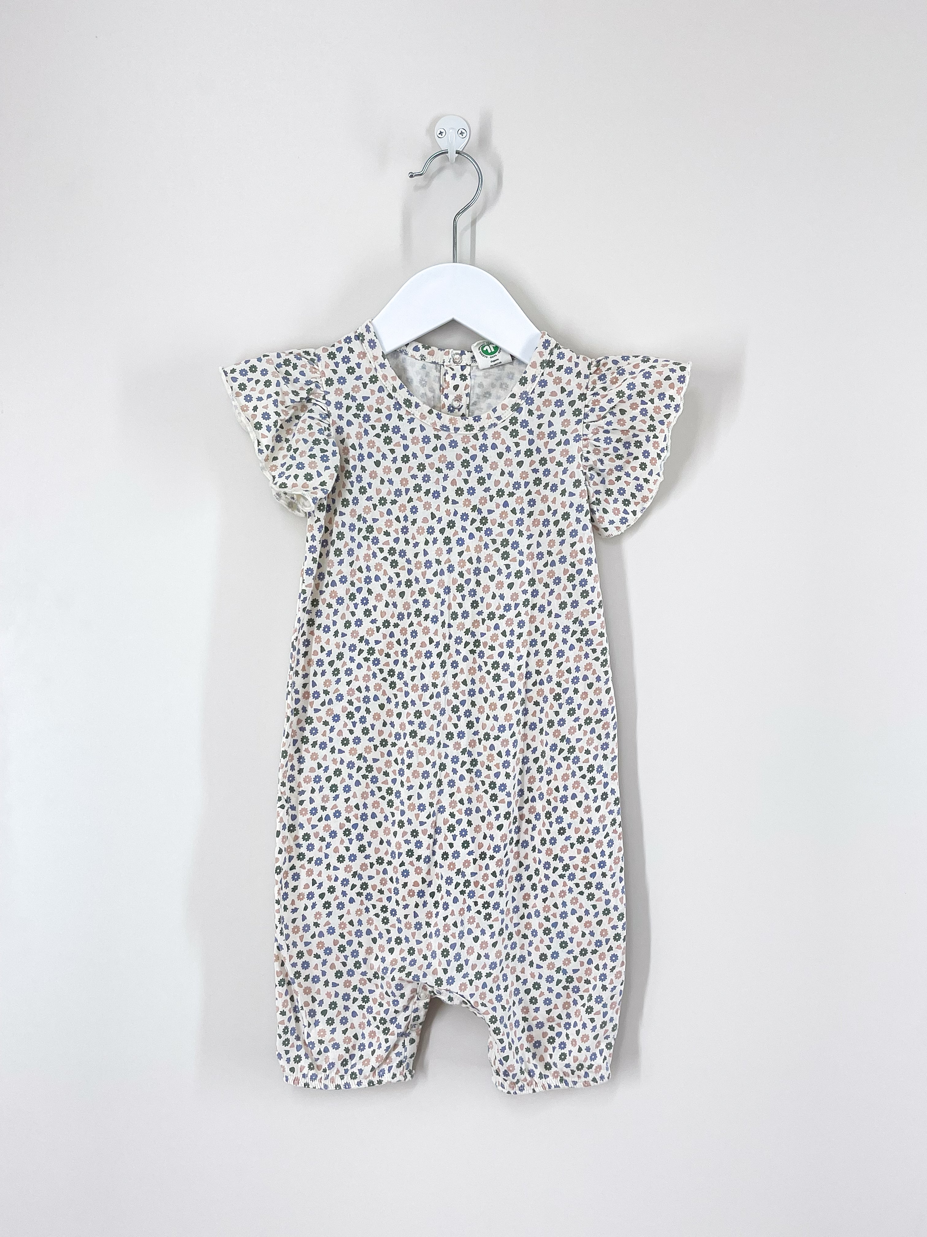 Nature Baby organic tilly suit - chamomile bloom (3-6m)