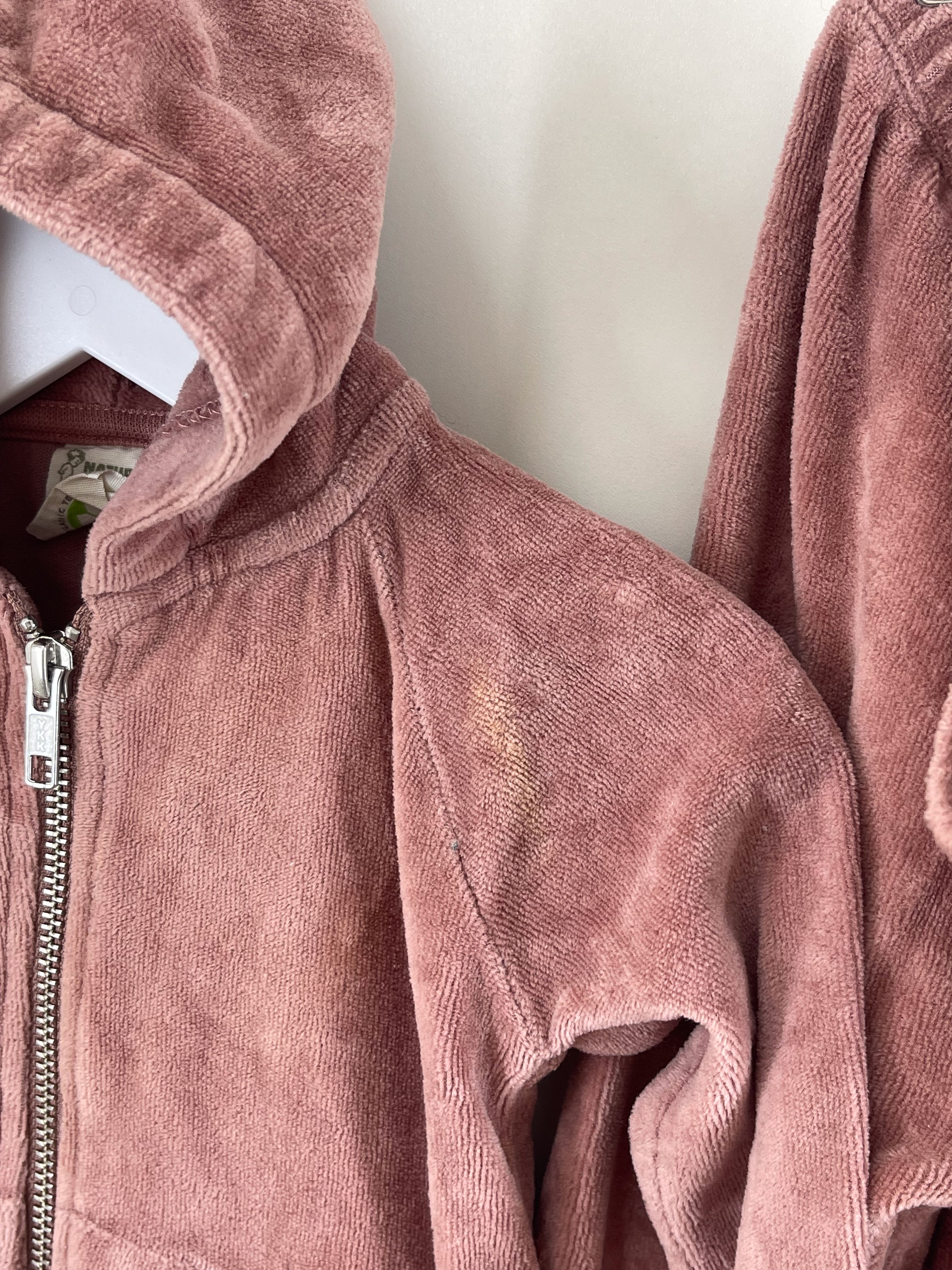 Nature Baby organic velour set (3-6m)