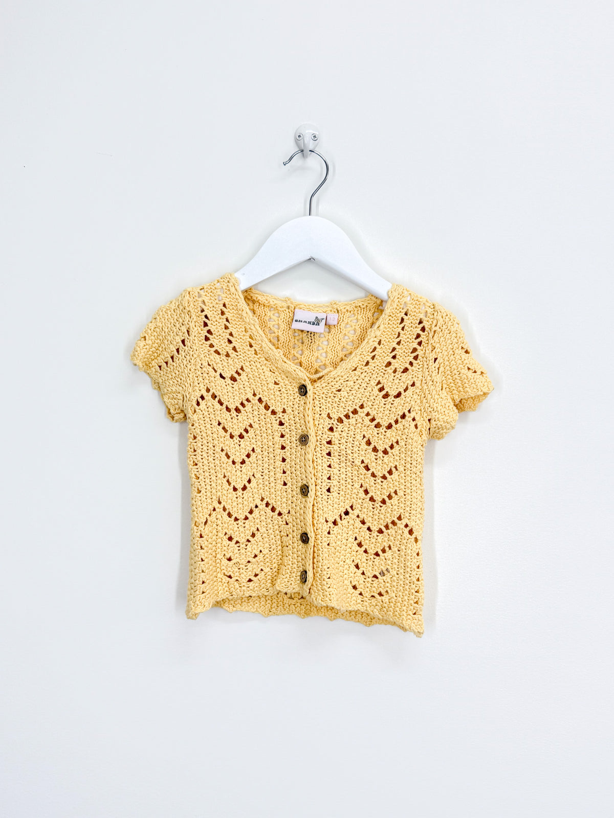 Ghanda berry knit top (1-2y)