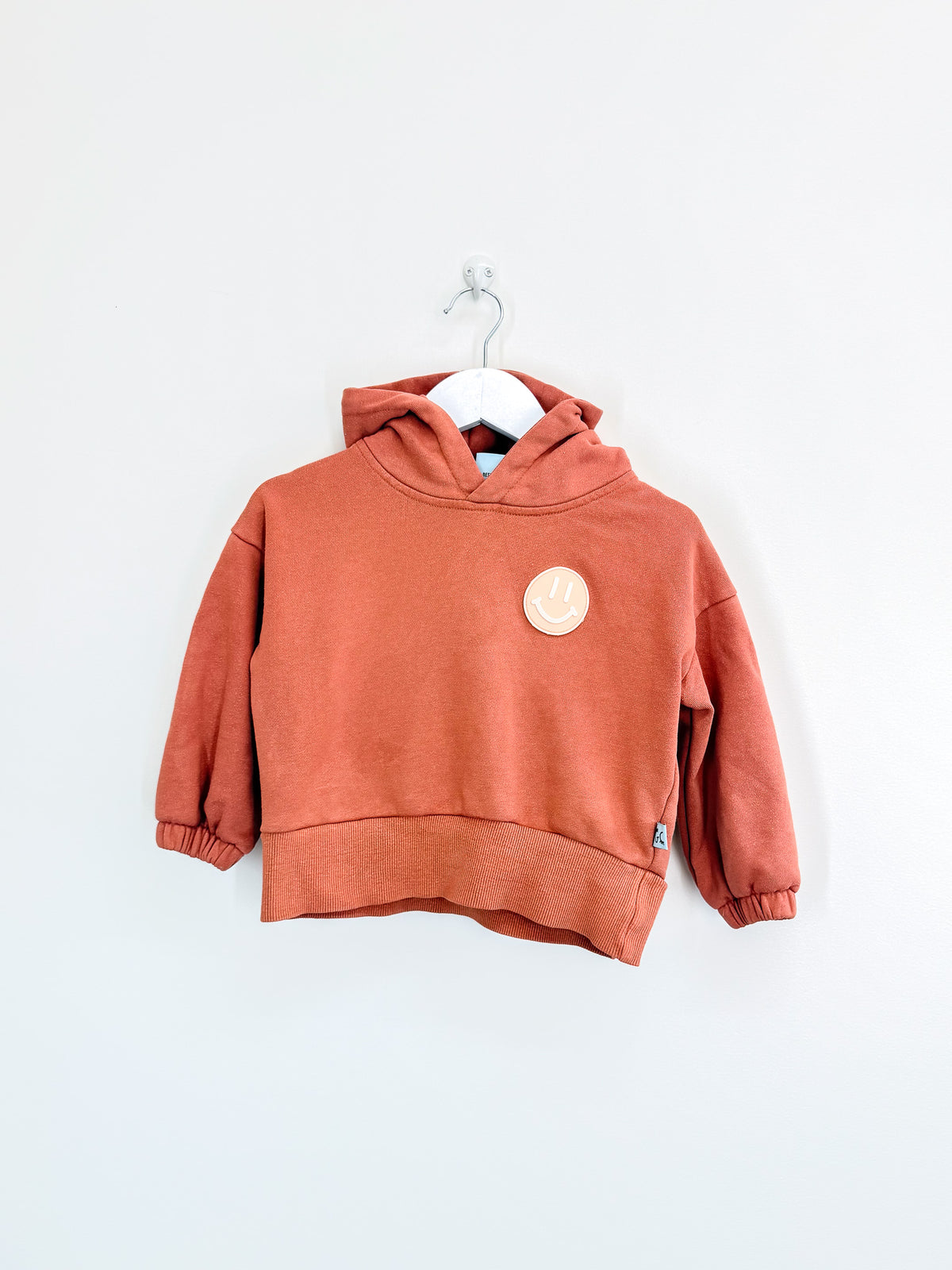 The Girl Club cropped smiley hoodie (3y)