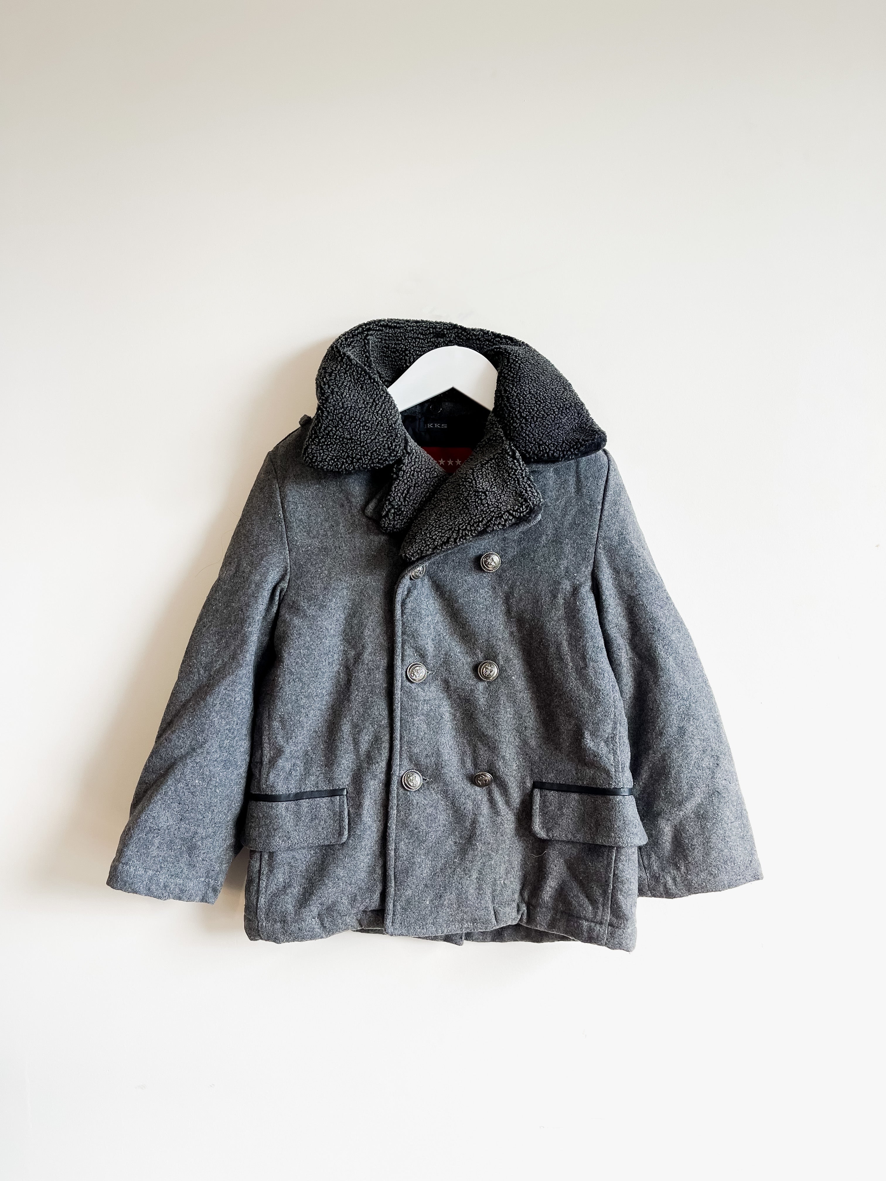 IKKS wool blend peacoat jacket (8y)