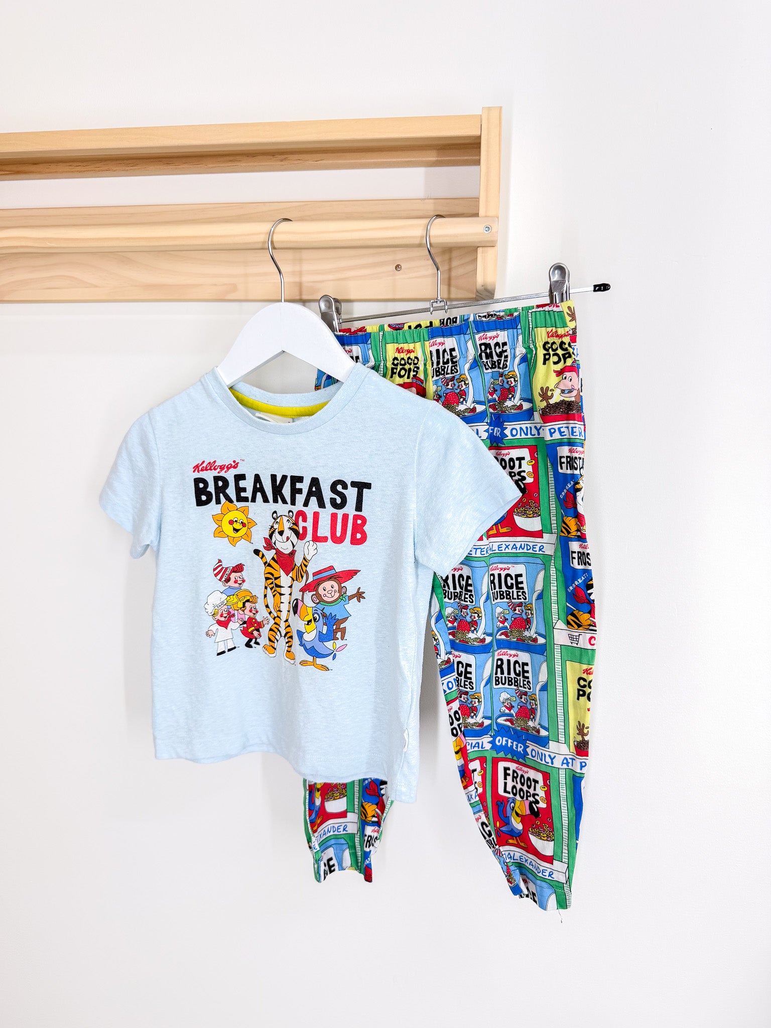 Peter Alexander x Kelloggs breakfast club PJ set (3y)