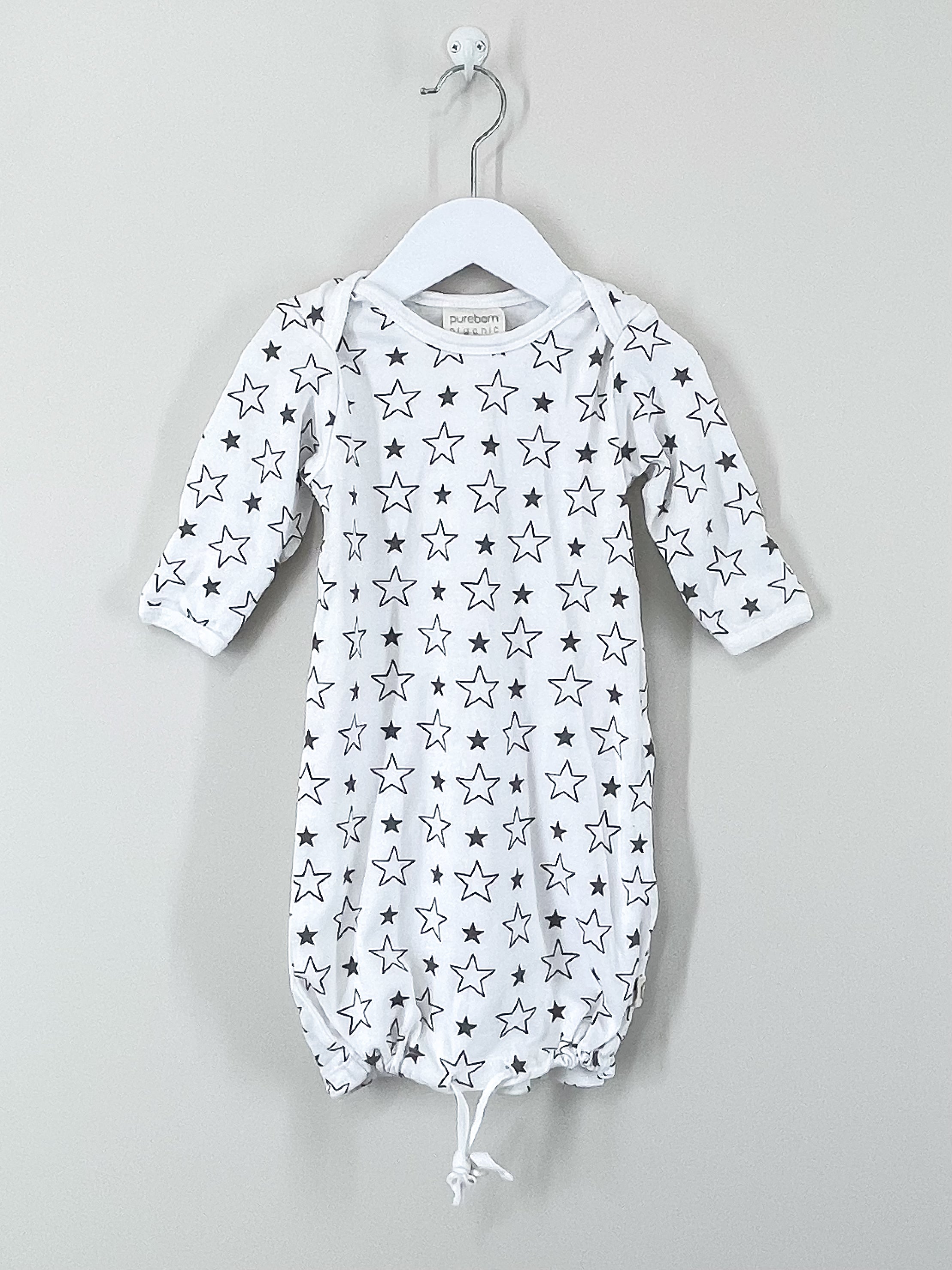 Pureborn organic sleep gown (0-3m)