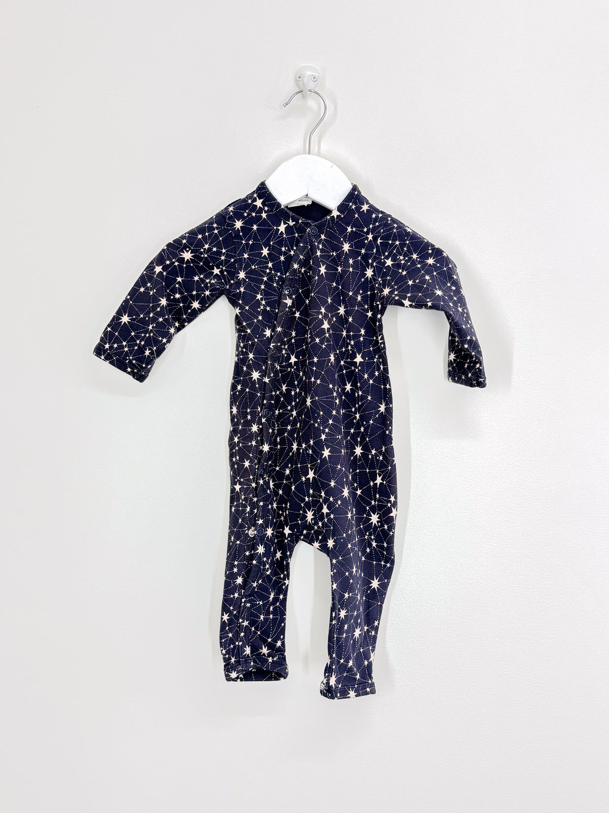 Nature Baby organic button onesie (3-6m)