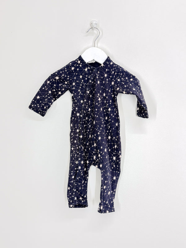 Nature Baby organic button onesie (3-6m)