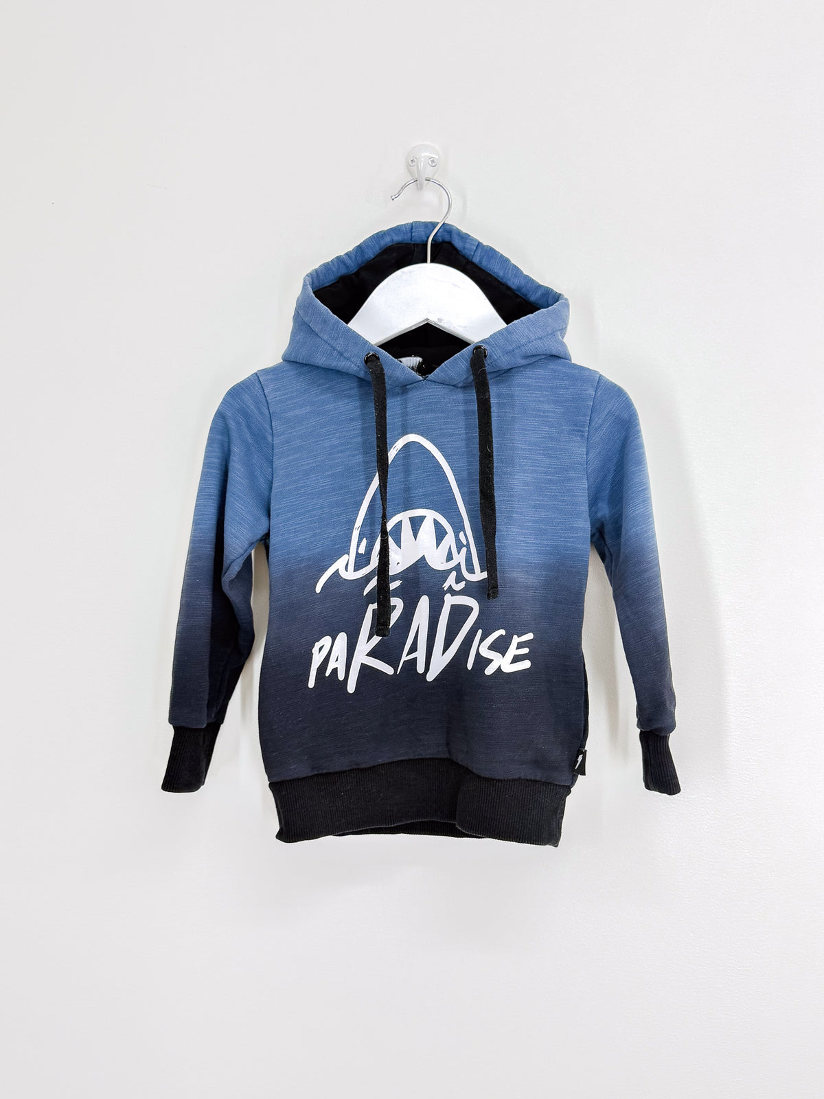 Radicool paradise shark hoodie (2y)