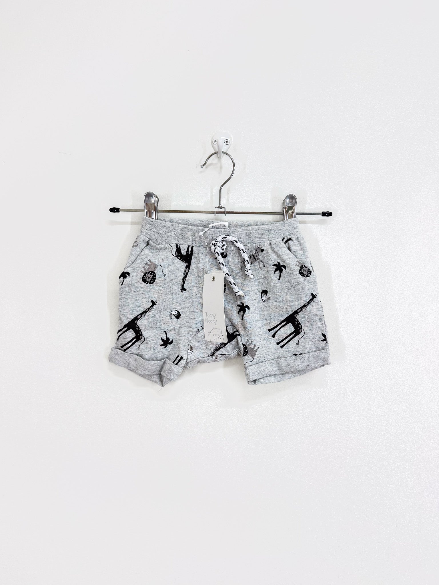 BNWT Teeny Weeny safari shorts (3-6m)