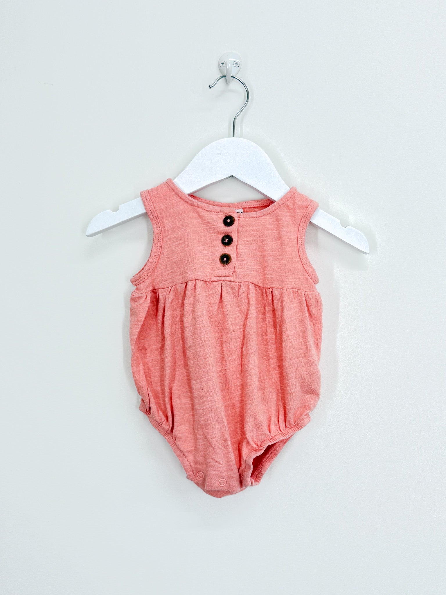 Cotton On Kids henley bubblesuit (3-6m)