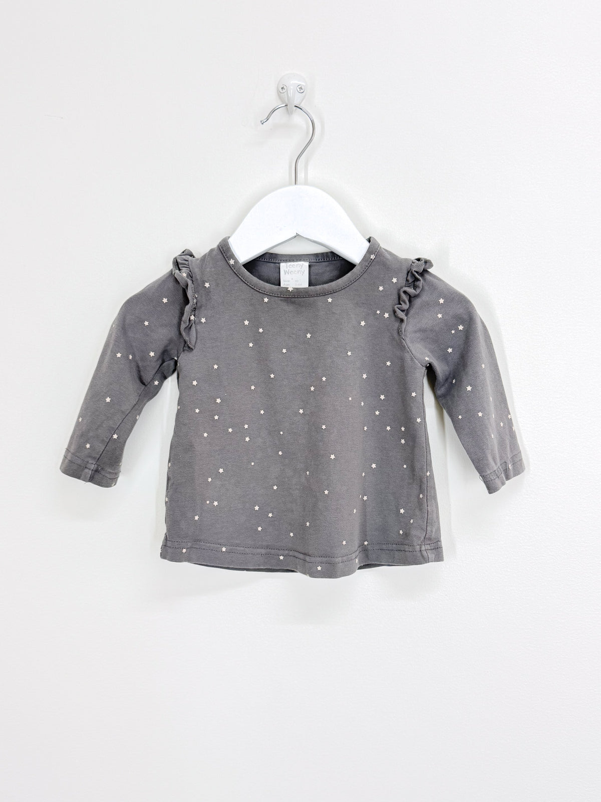 Teeny Weeny long sleeve star tee (3-6m)