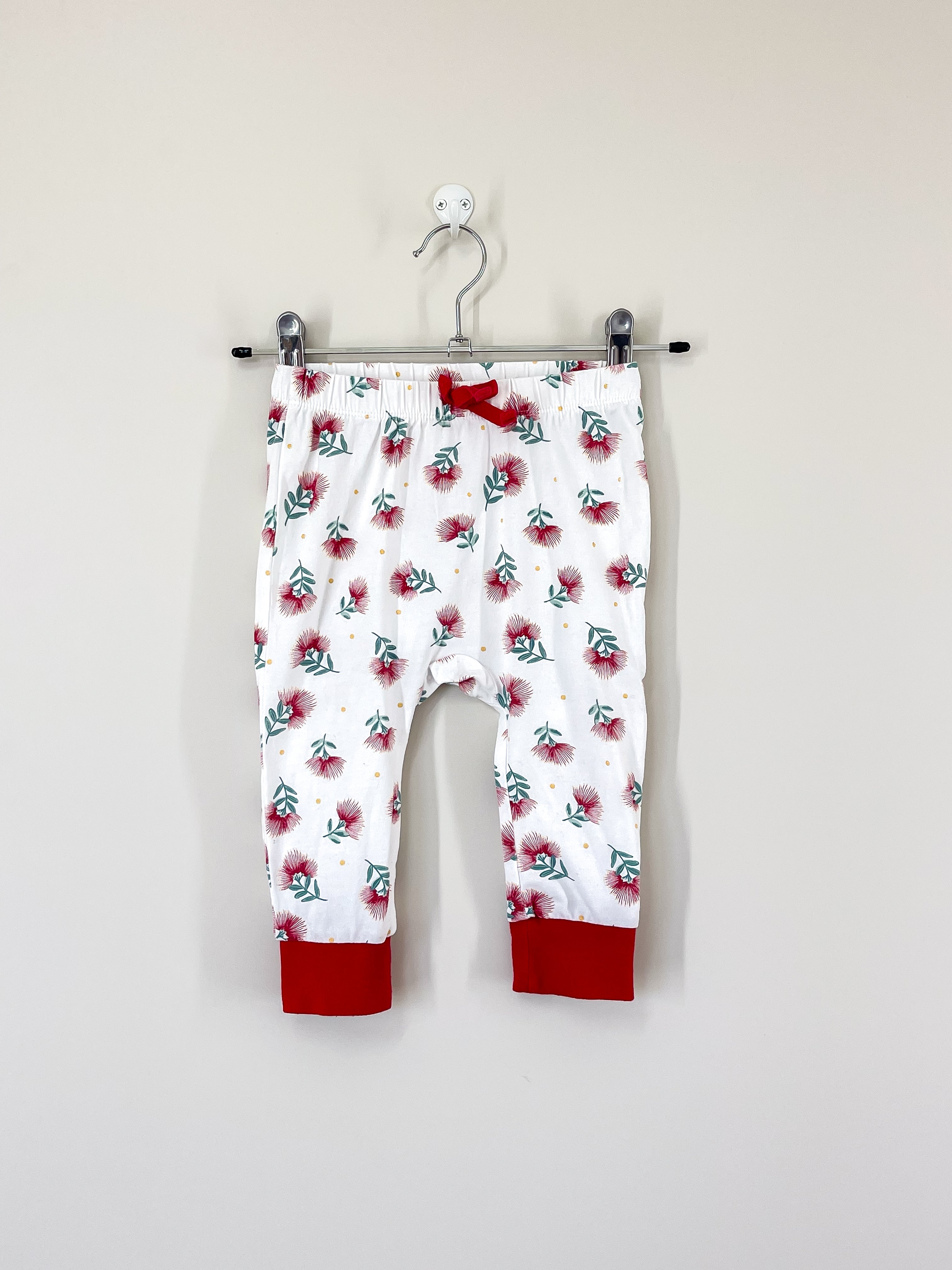🎄 Teeny Weeny pohutukawa leggings (6-12m)