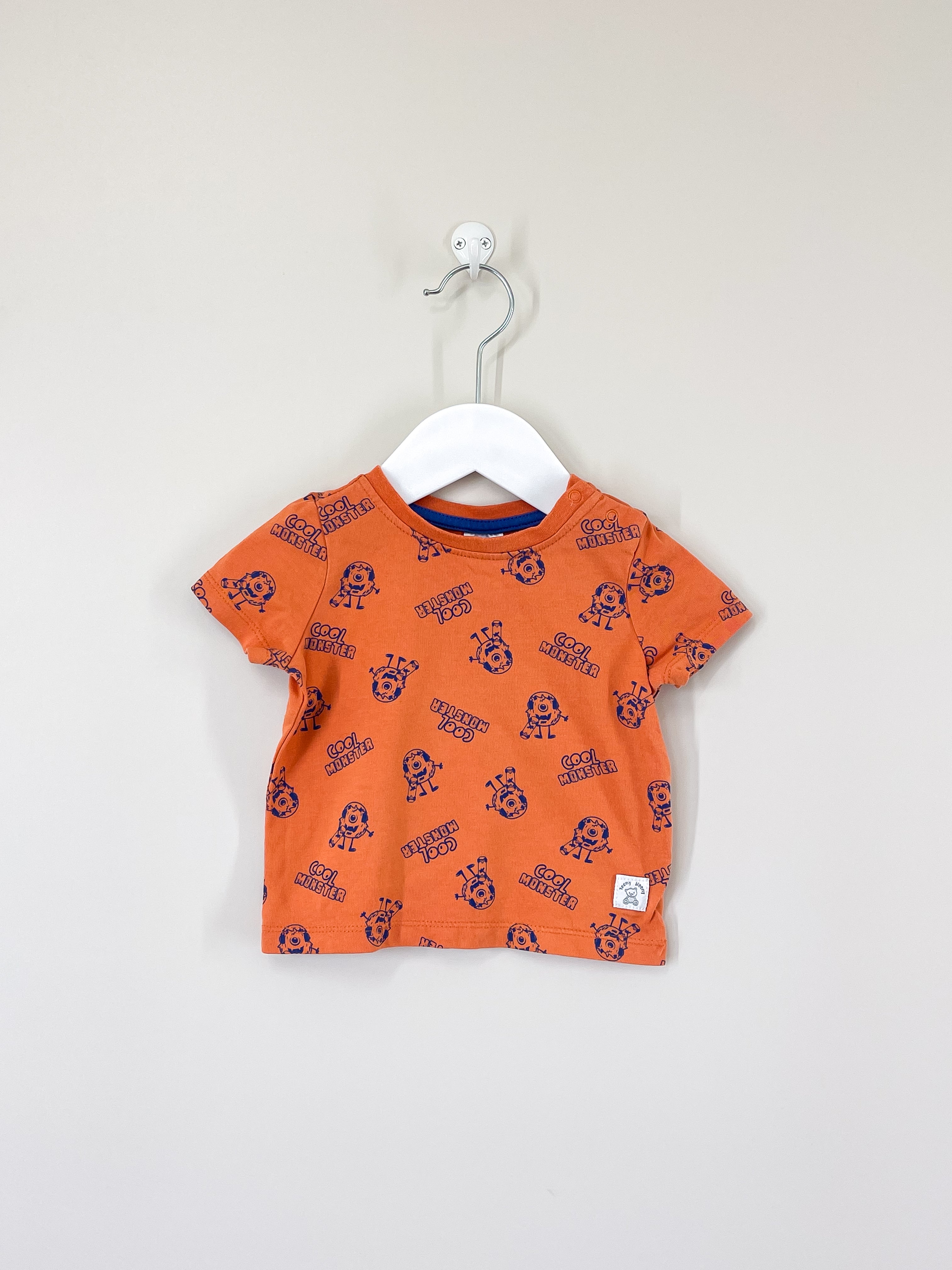 Teeny Weeny cool monster tee (3-6m)