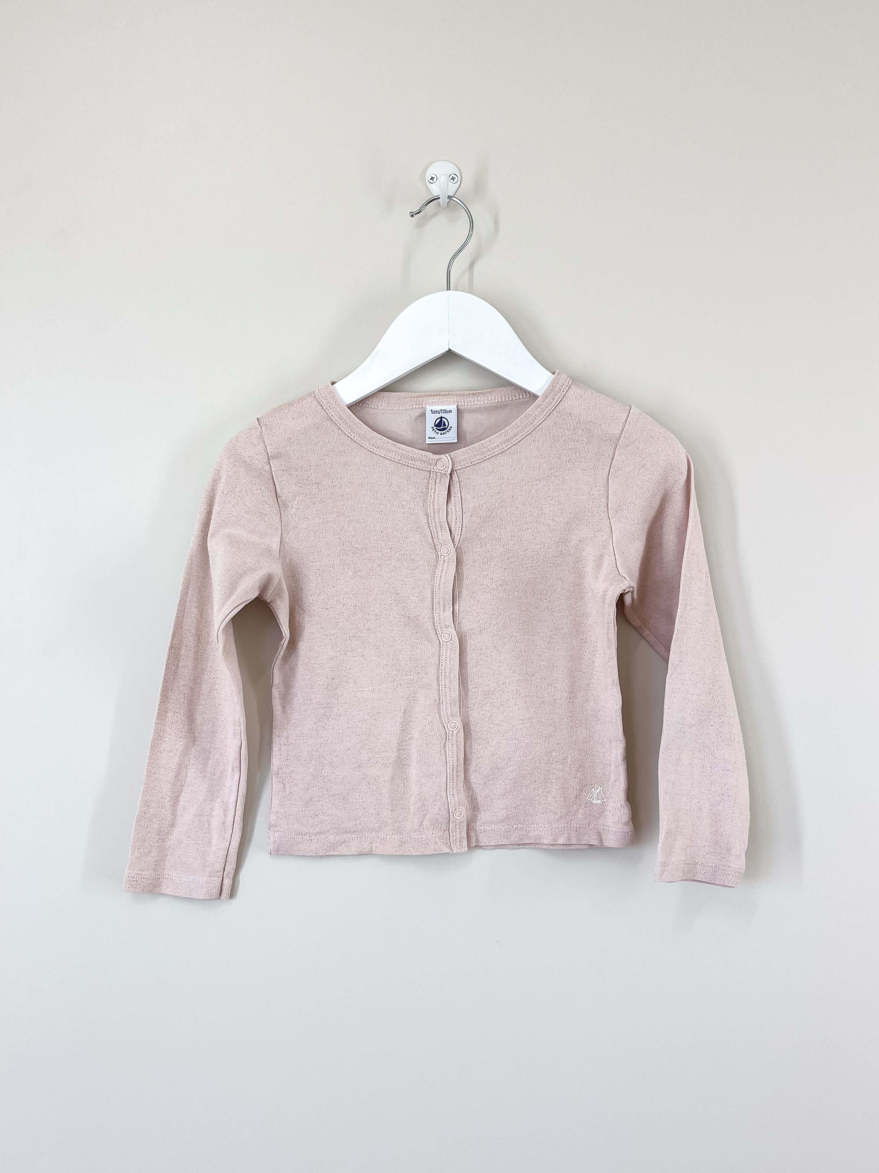 Petit Bateau lightweight cotton cardigan (5y)