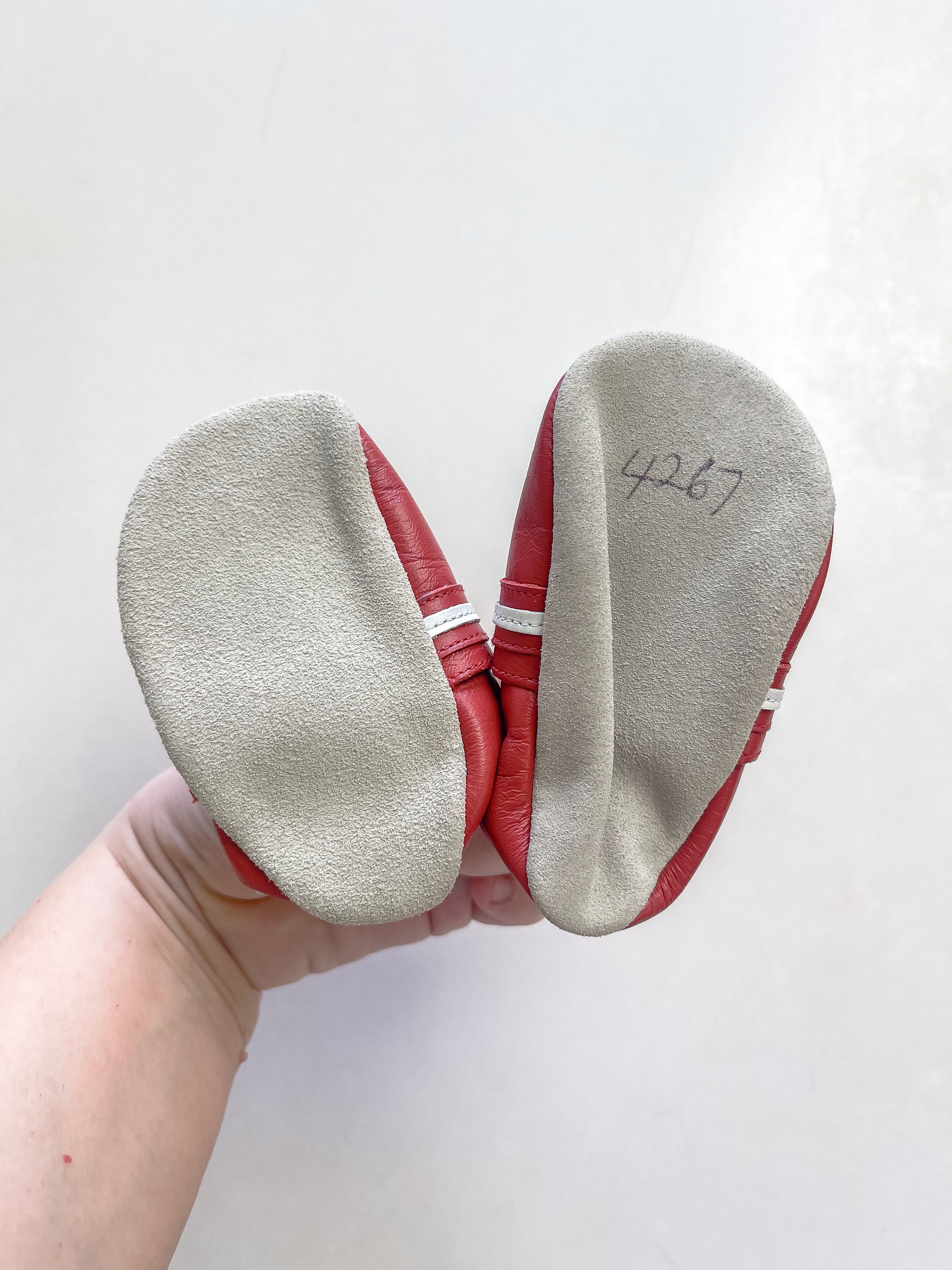 Bobux soft sole slip on shoes (9-12m)