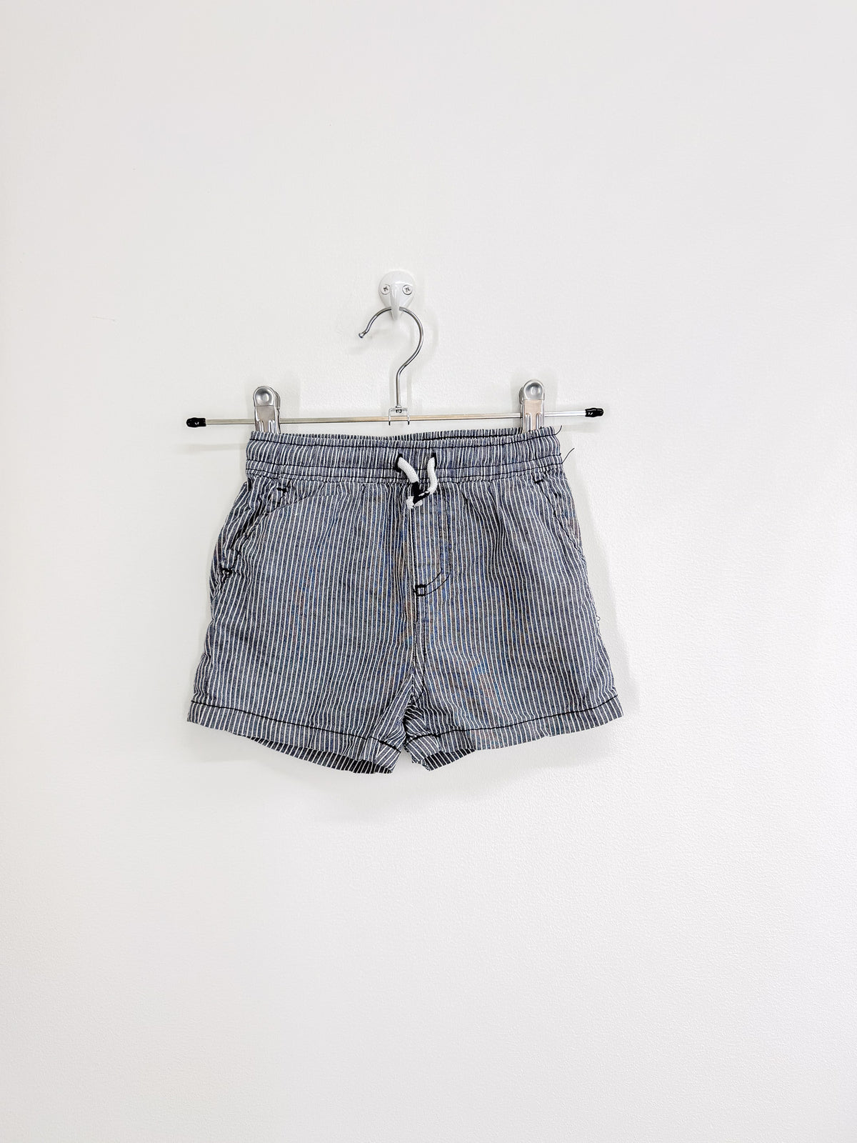 Seed Heritage core logo striped shorts (12-18m)