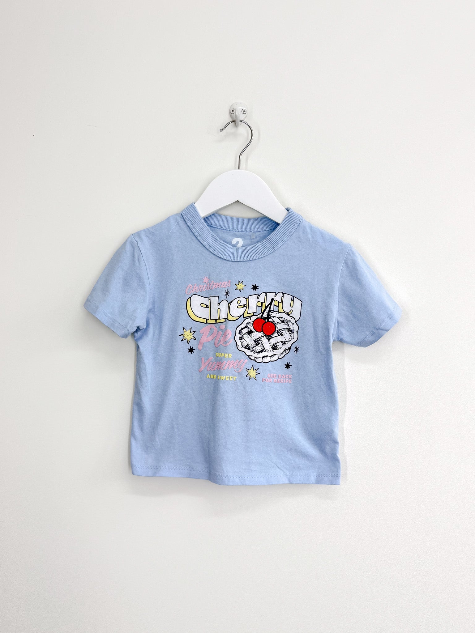 Cotton On Kids christmas cherry pie tee (2y)