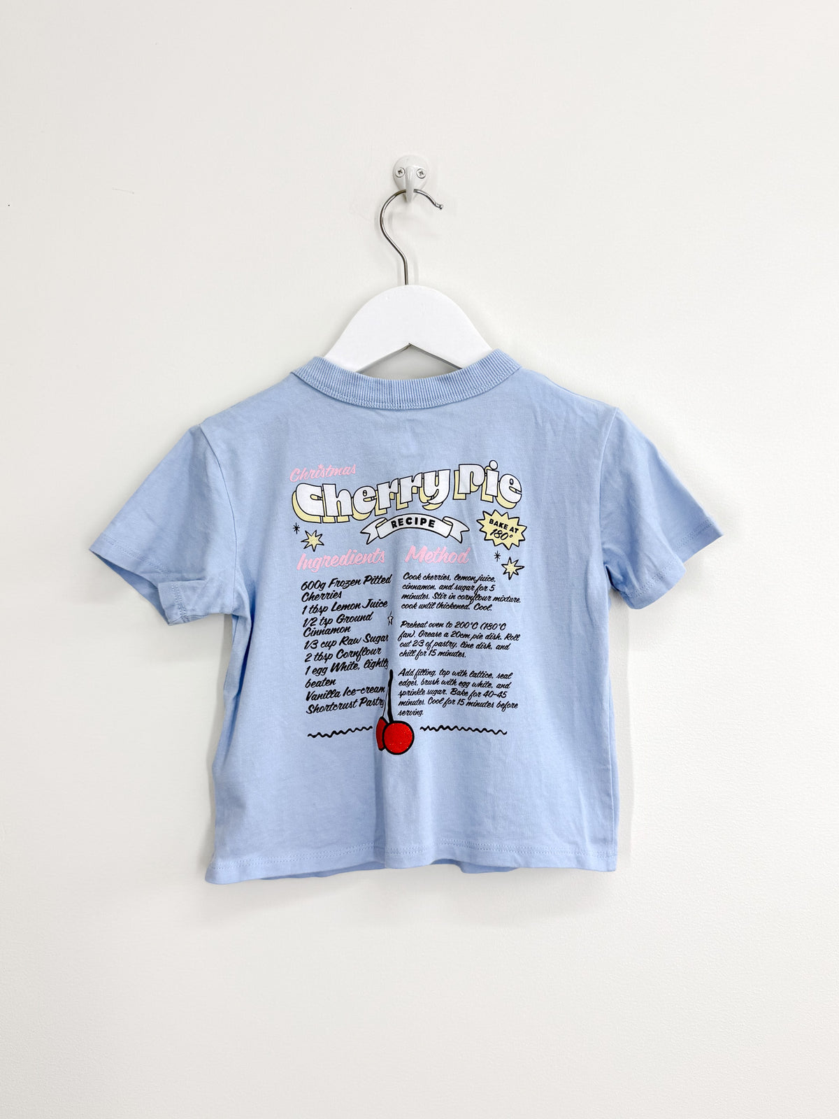 Cotton On Kids christmas cherry pie tee (2y)