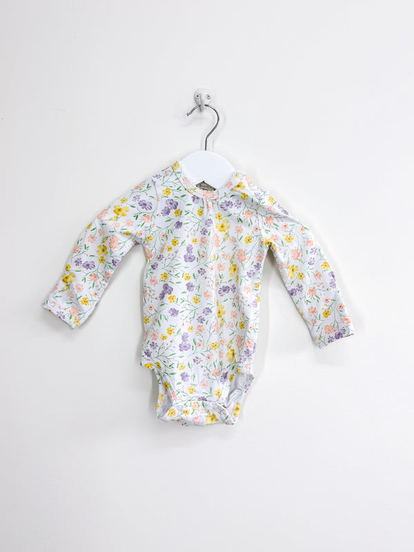 Little Bundle long sleeve floral bodysuit (3-6m)